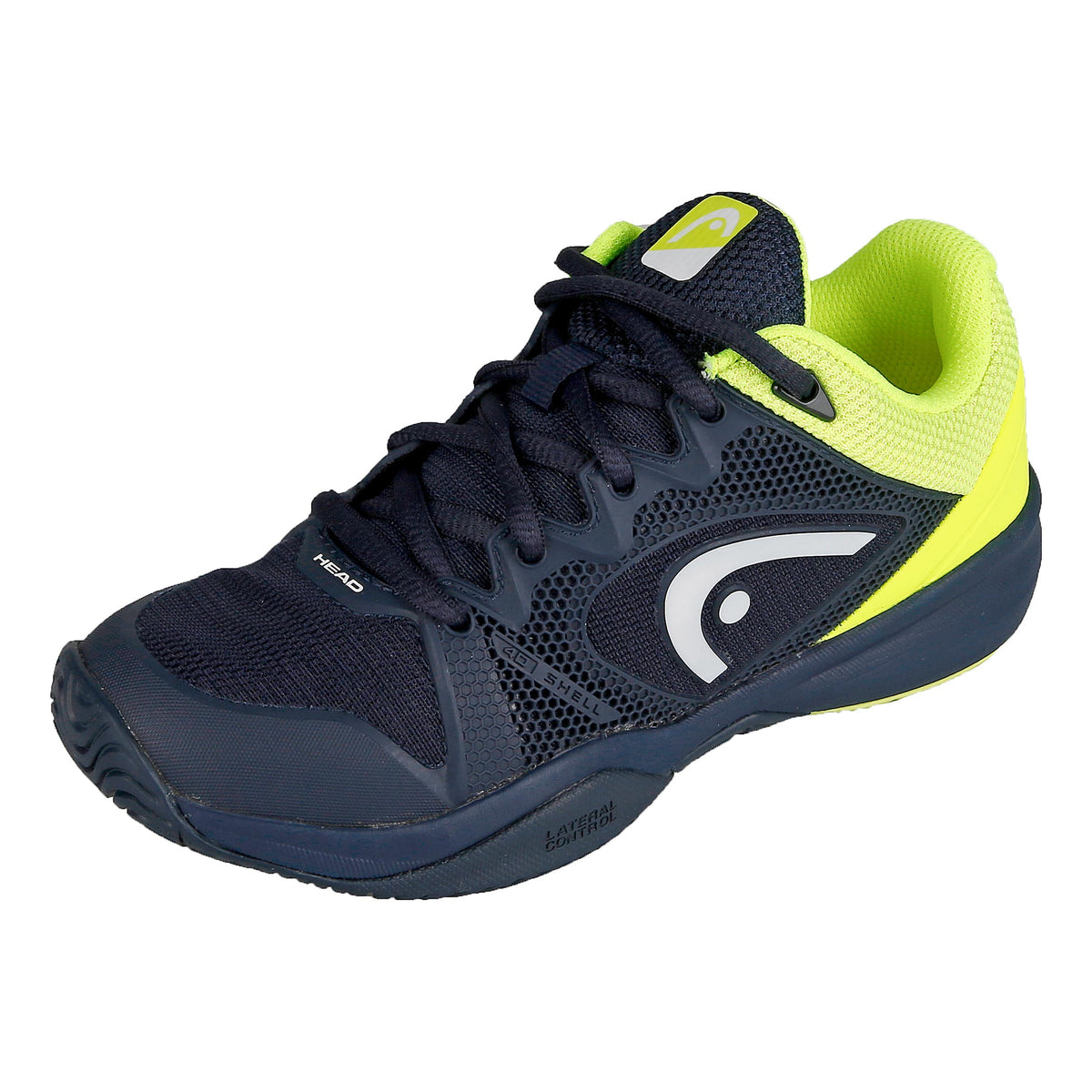 HEAD Revolt Pro 2.5 Allcourt schoen Kinderen - donkerblauw, citroengeel
