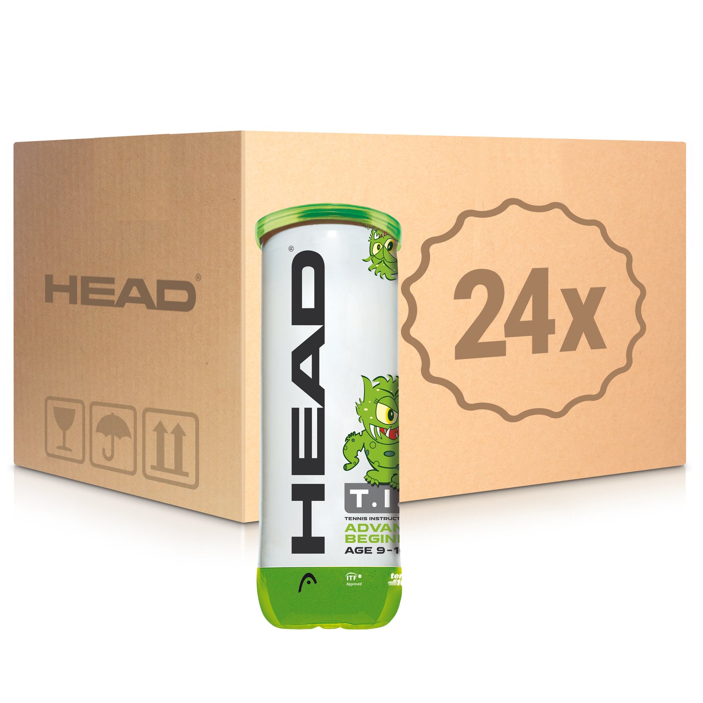 HEAD 24x verpakking  3 stuks TIP (Stage 1 ) In een doos