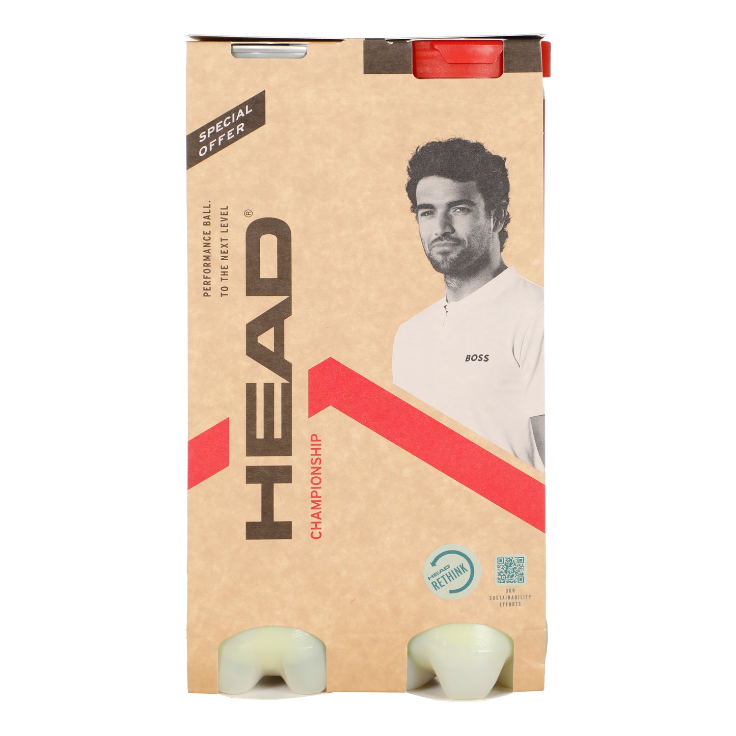HEAD Championship Bi Pack 2x verpakking 4 stuks