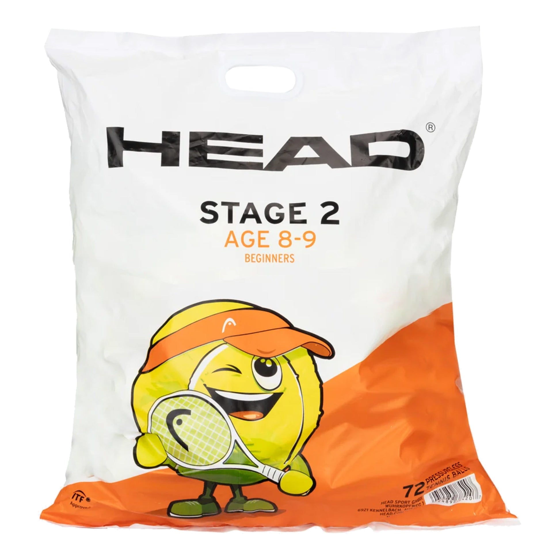 HEAD Stage 2 Orange Zak 72 Stuks