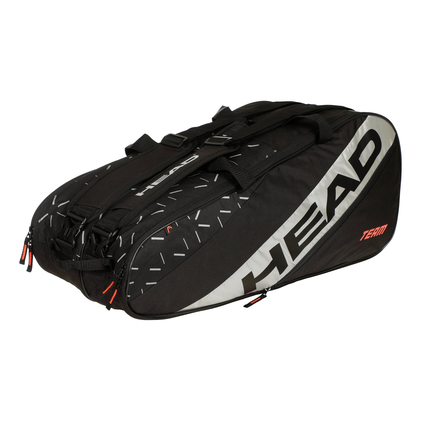 HEAD Team Racquet Bag L Rackettas-Zwart,Grijs