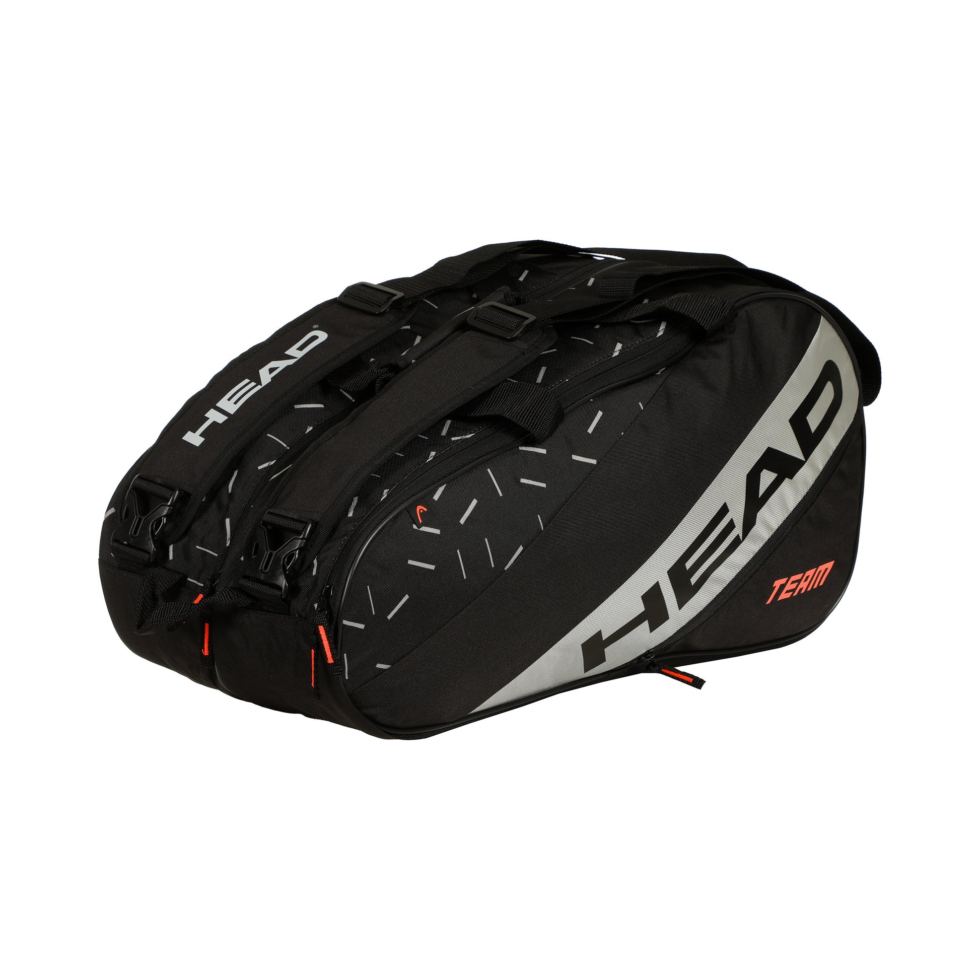 HEAD Team Padel Bag L Padel Ballentas-Zwart,Zilver