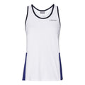 Club Tanktop Meisjes - wit, blauw