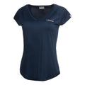 Janet T-shirt Special Edition Dames-Donkerblauw,Wit