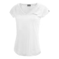 Janet T-shirt Dames - wit, grijs