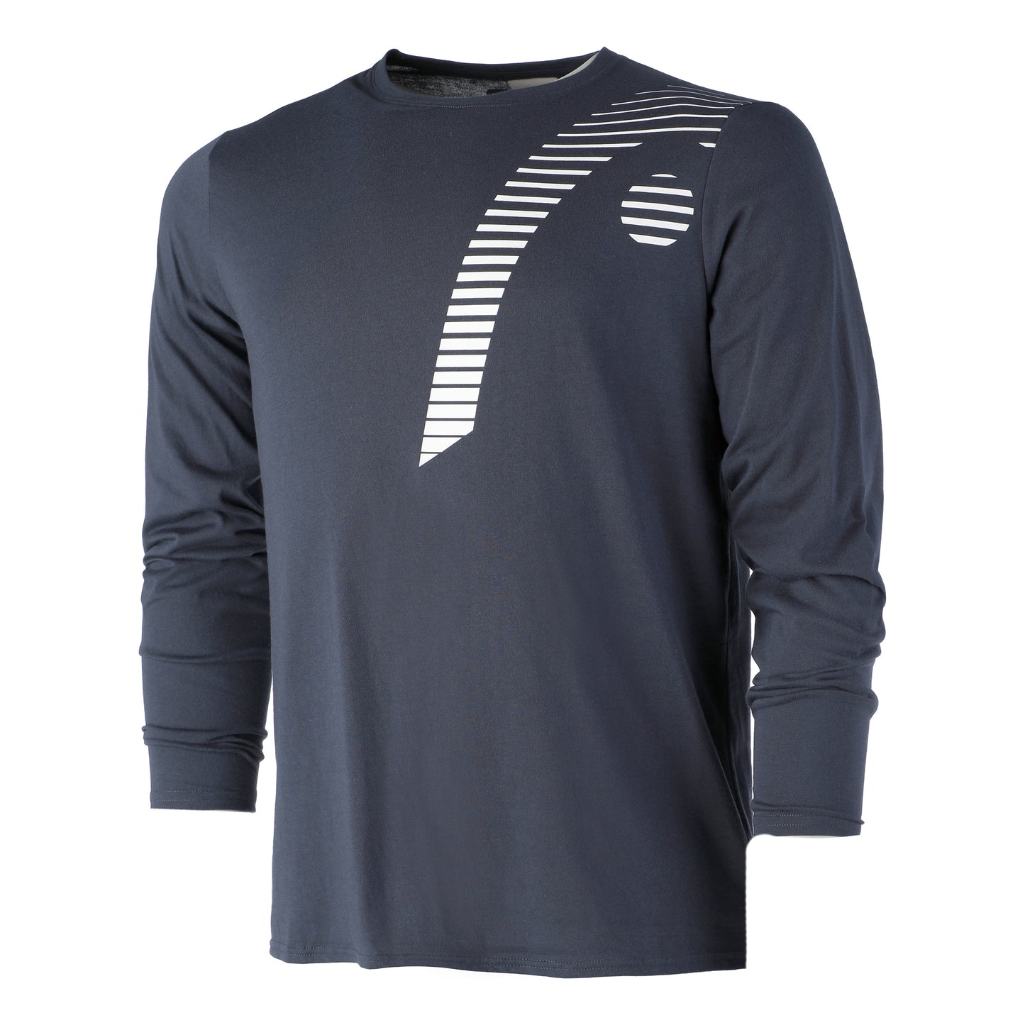 HEAD Club 22 Longsleeve Heren - donkerblauw, wit