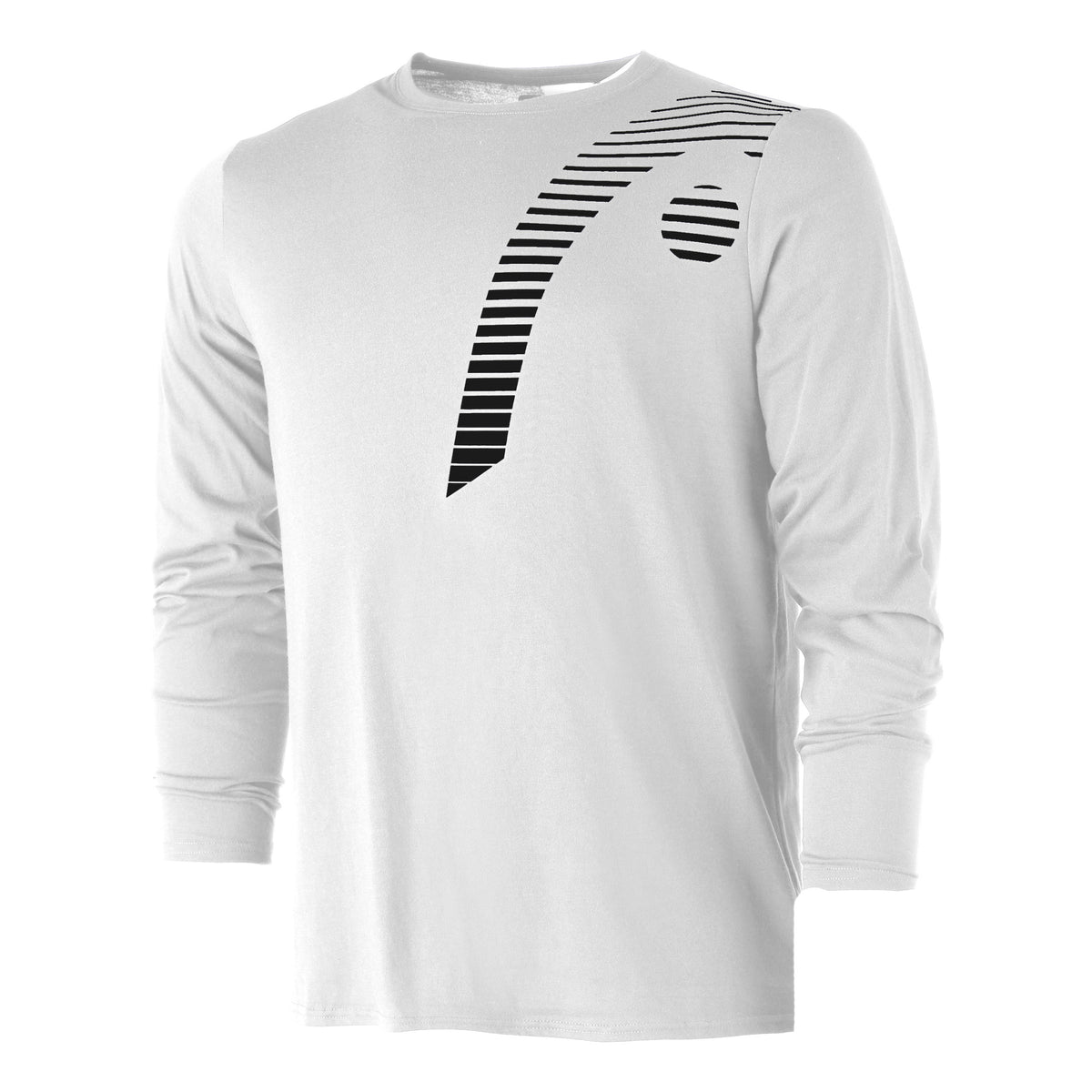 HEAD Club 22 Cliff Longsleeve Heren-Wit,Zwart