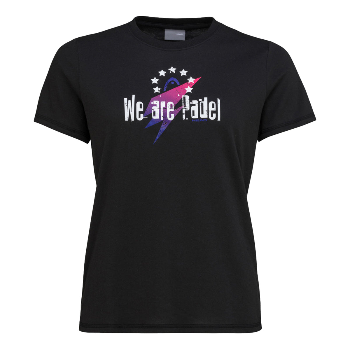 HEAD WAP Star Padel T-shirt Dames - zwart,