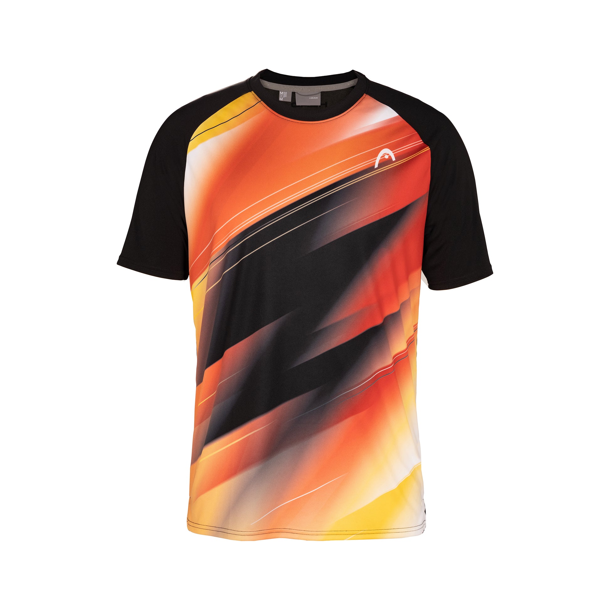 HEAD DTB Topspin T-shirt Kinderen - zwart, veelkleurig