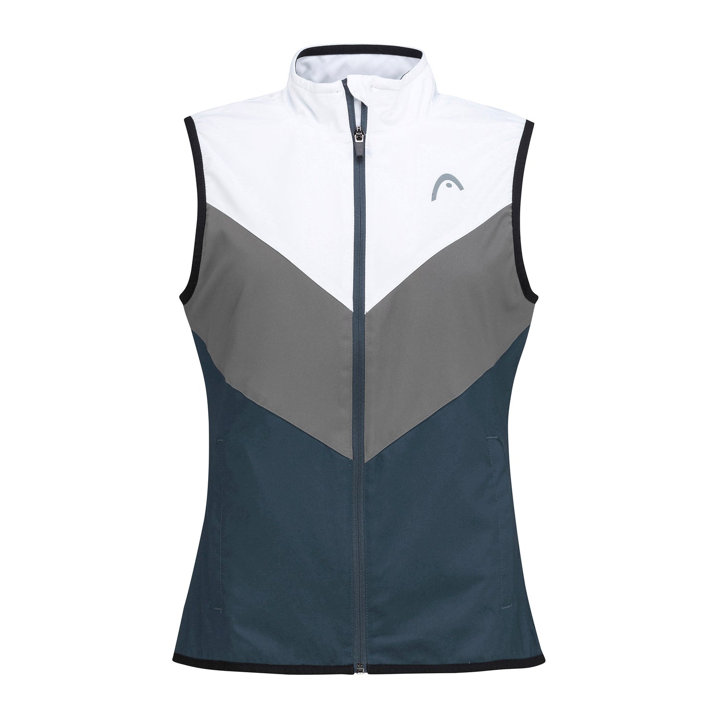 HEAD Club 22 Vest Dames - donkerblauw, wit