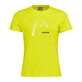 Lara T-shirt Dames - geel,