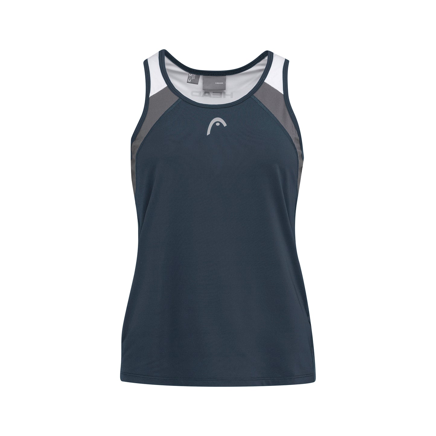 HEAD Club 22 Tanktop Meisjes - donkerblauw, wit