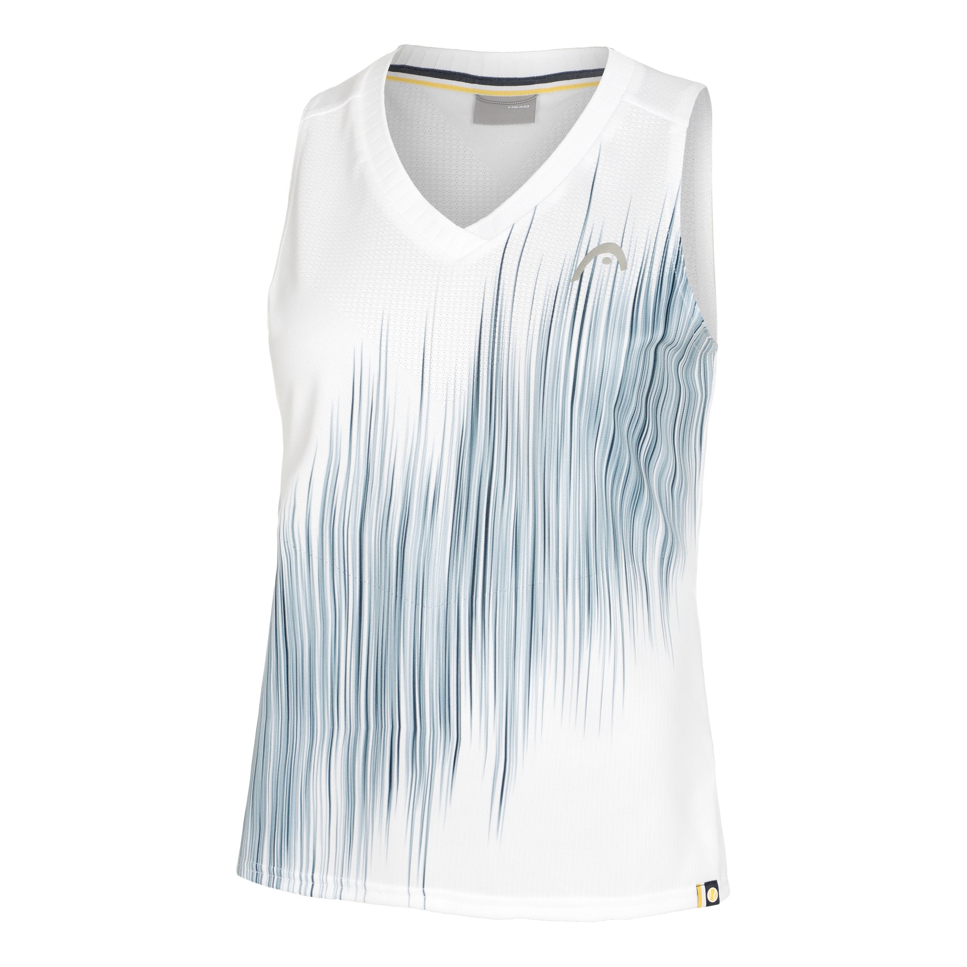 HEAD Performance Tanktop Dames-Wit,Donkerblauw