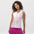 Performance Tanktop Dames-Wit,Berry