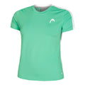 Tie-Break T-shirt Dames - groen, wit