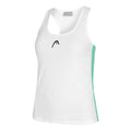 Spirit Tanktop Dames - wit, groen