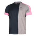 Play Tech T-shirt Heren - donkerblauw, roze