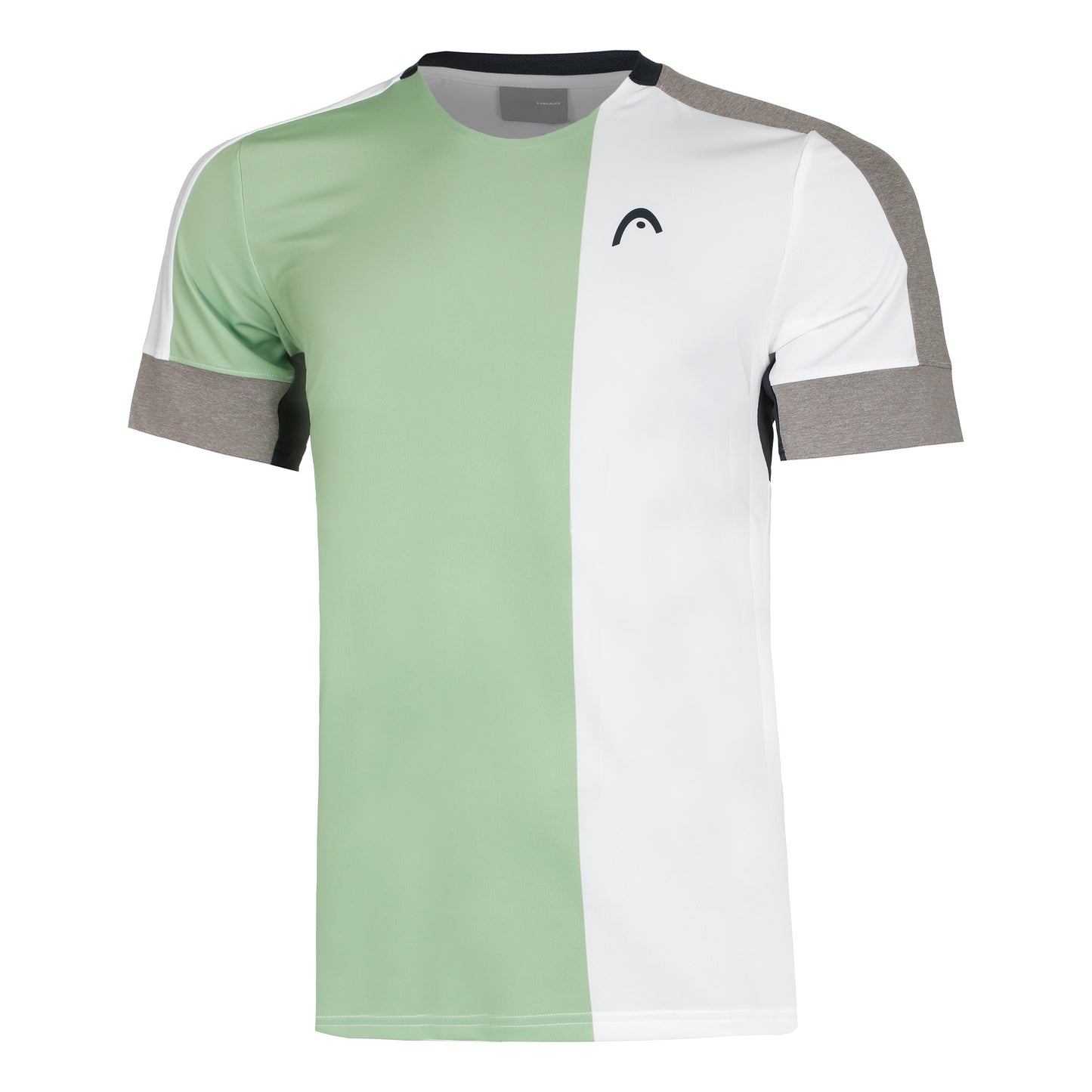HEAD Play Tech T-shirt Heren - salie, wit