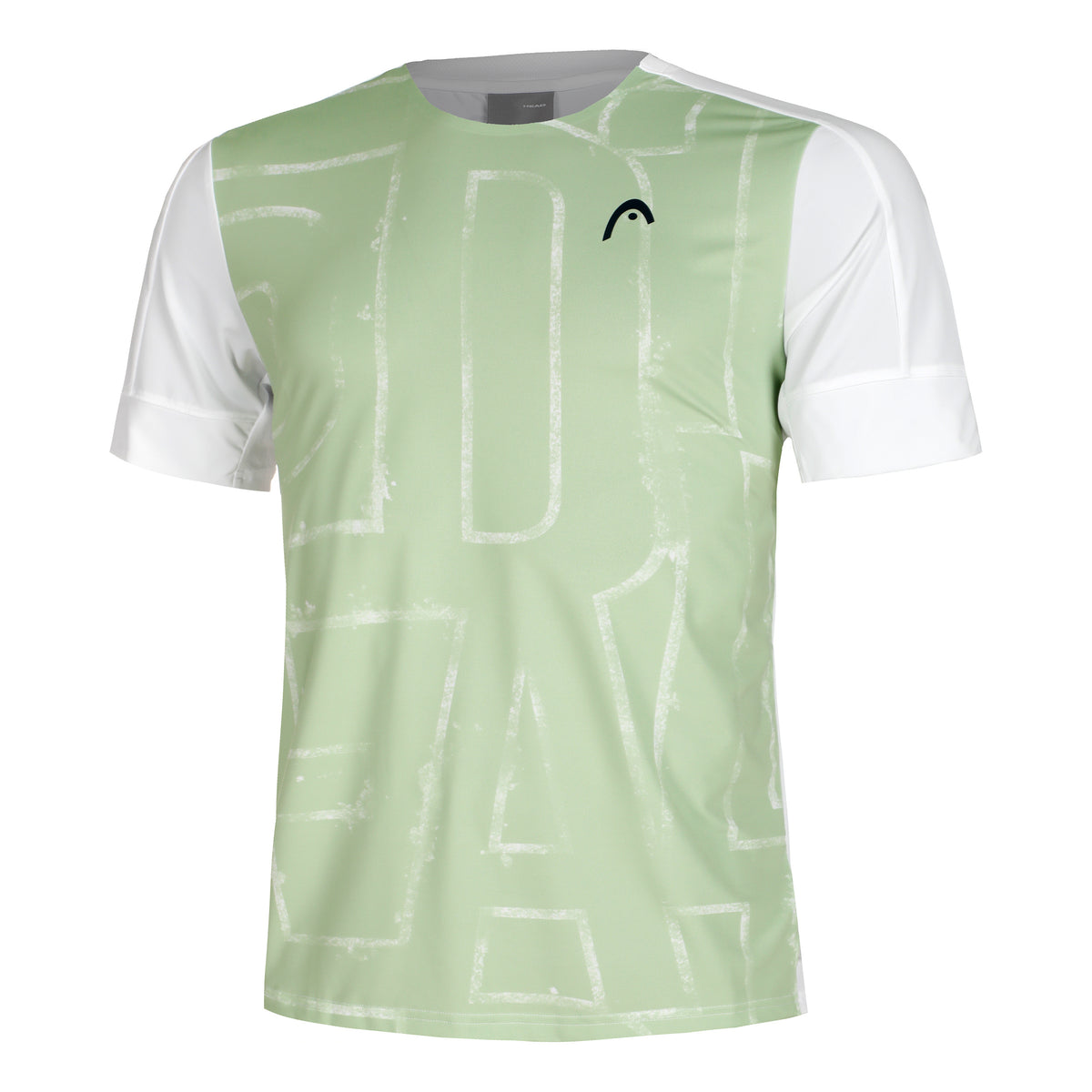 HEAD Play Tech II T-shirt Heren - salie, wit