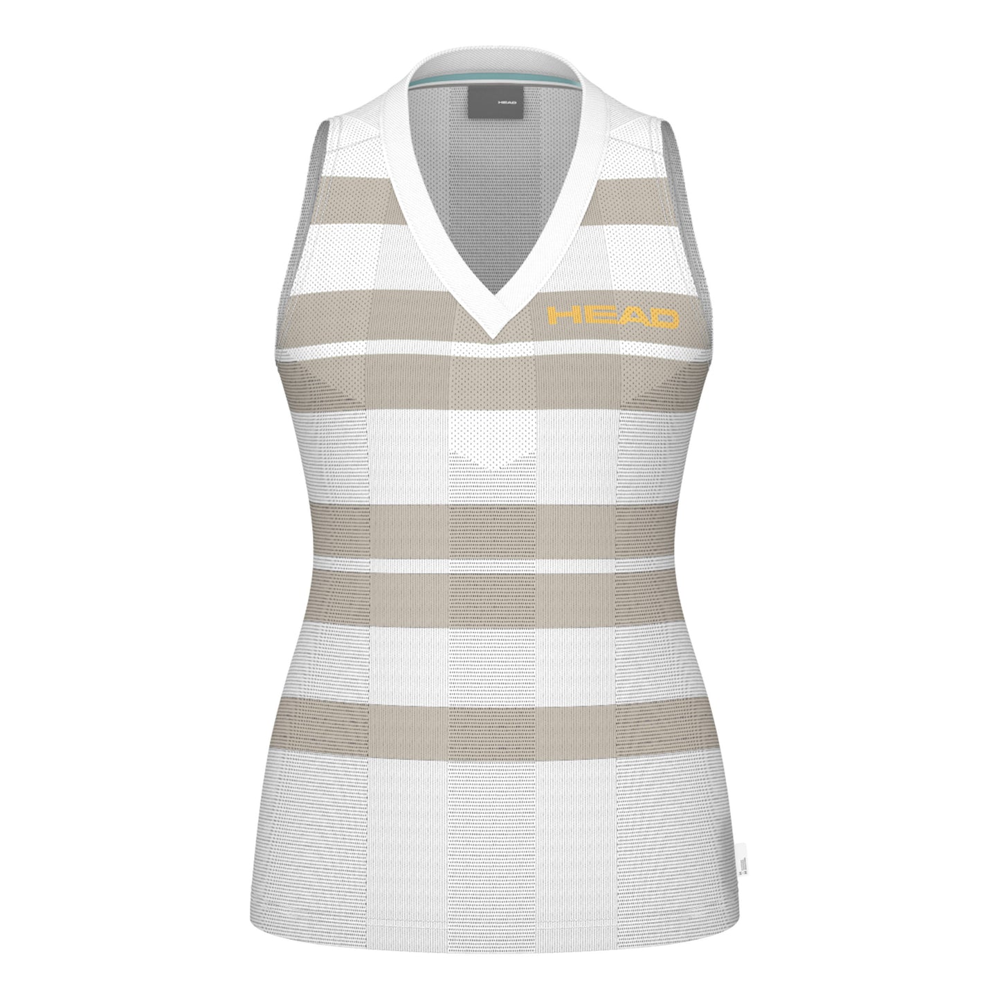 HEAD Performance Tanktop Dames-Wit,Beige