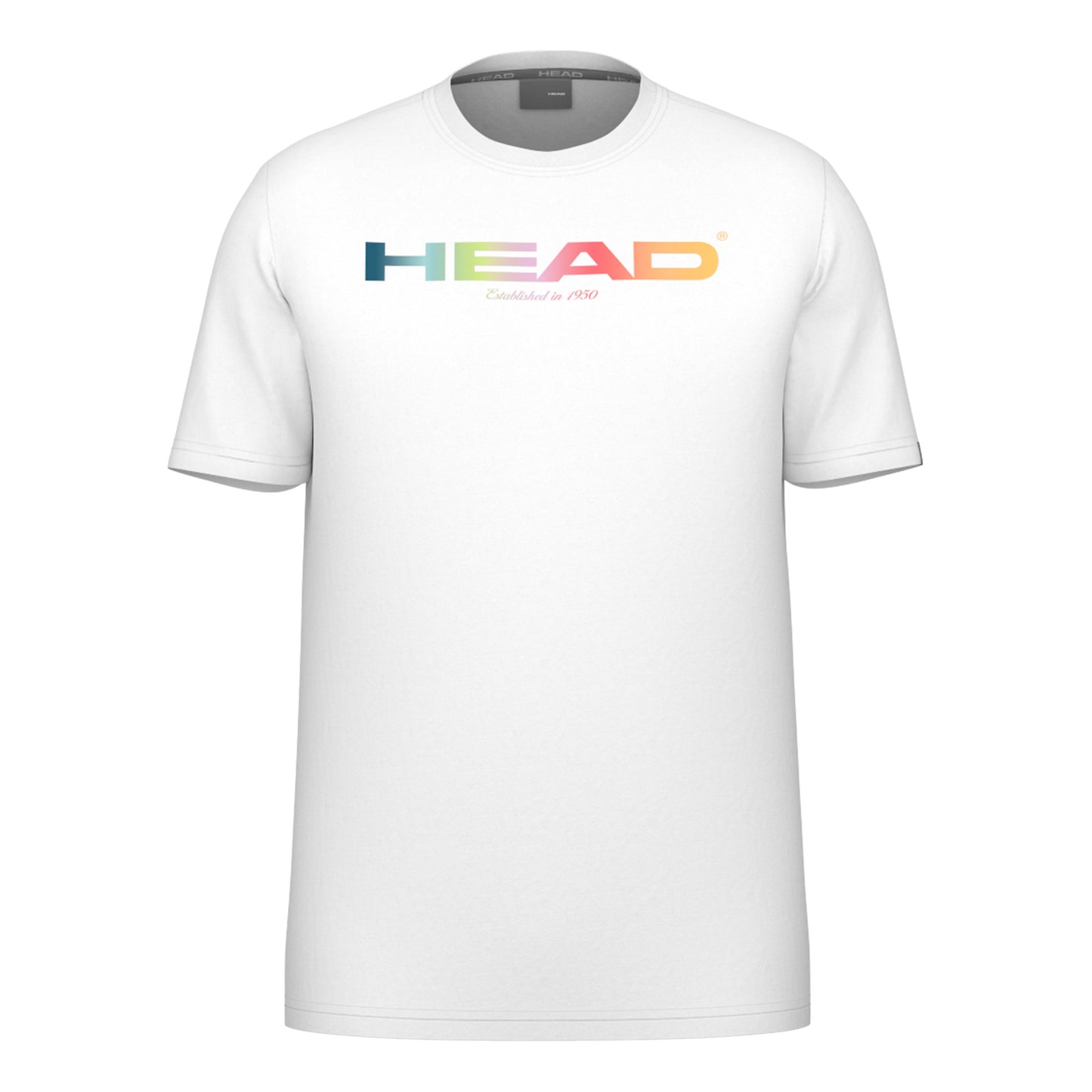 HEAD Rainbow T-shirt Heren-Wit