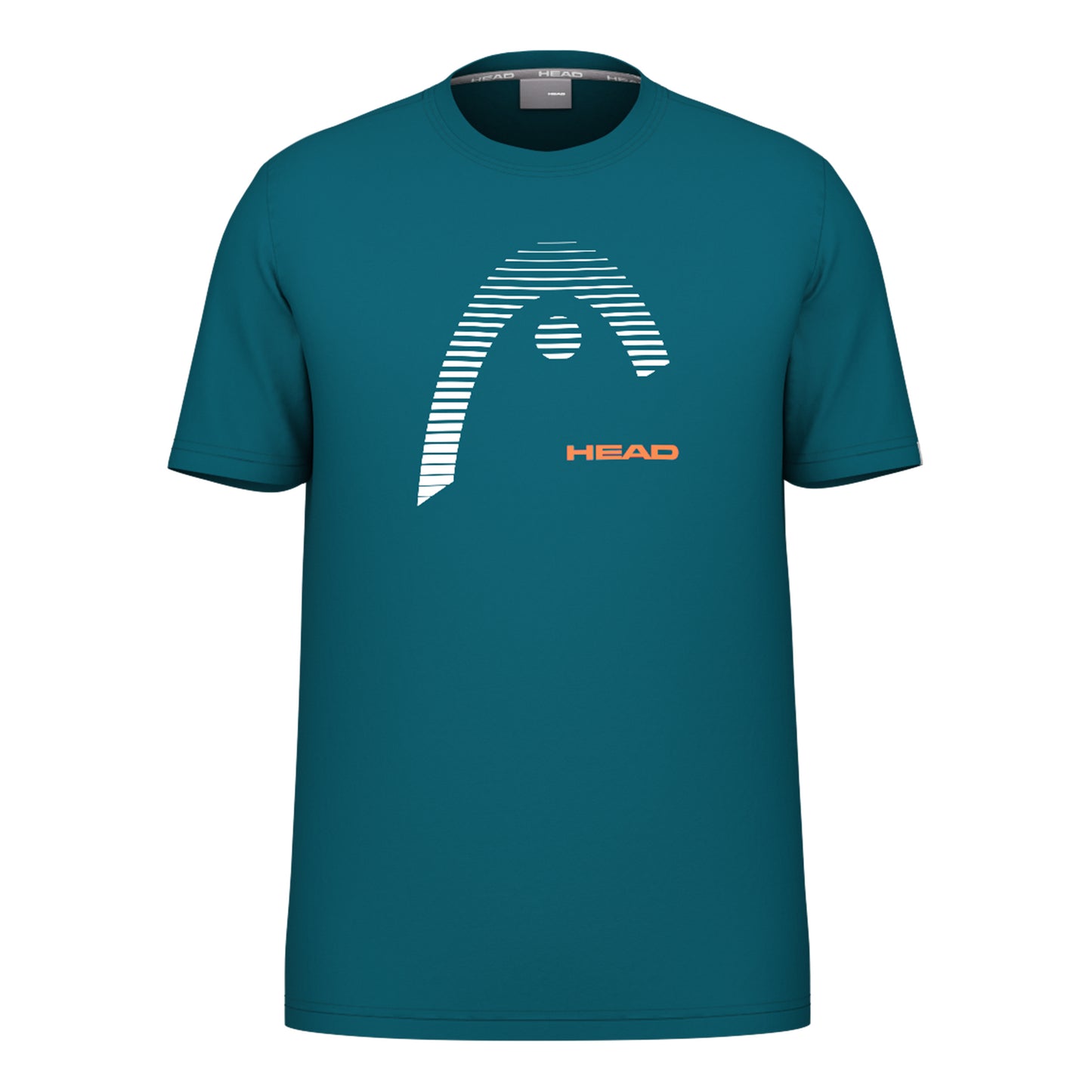 HEAD Carl T-shirt Heren-Petrolblauw