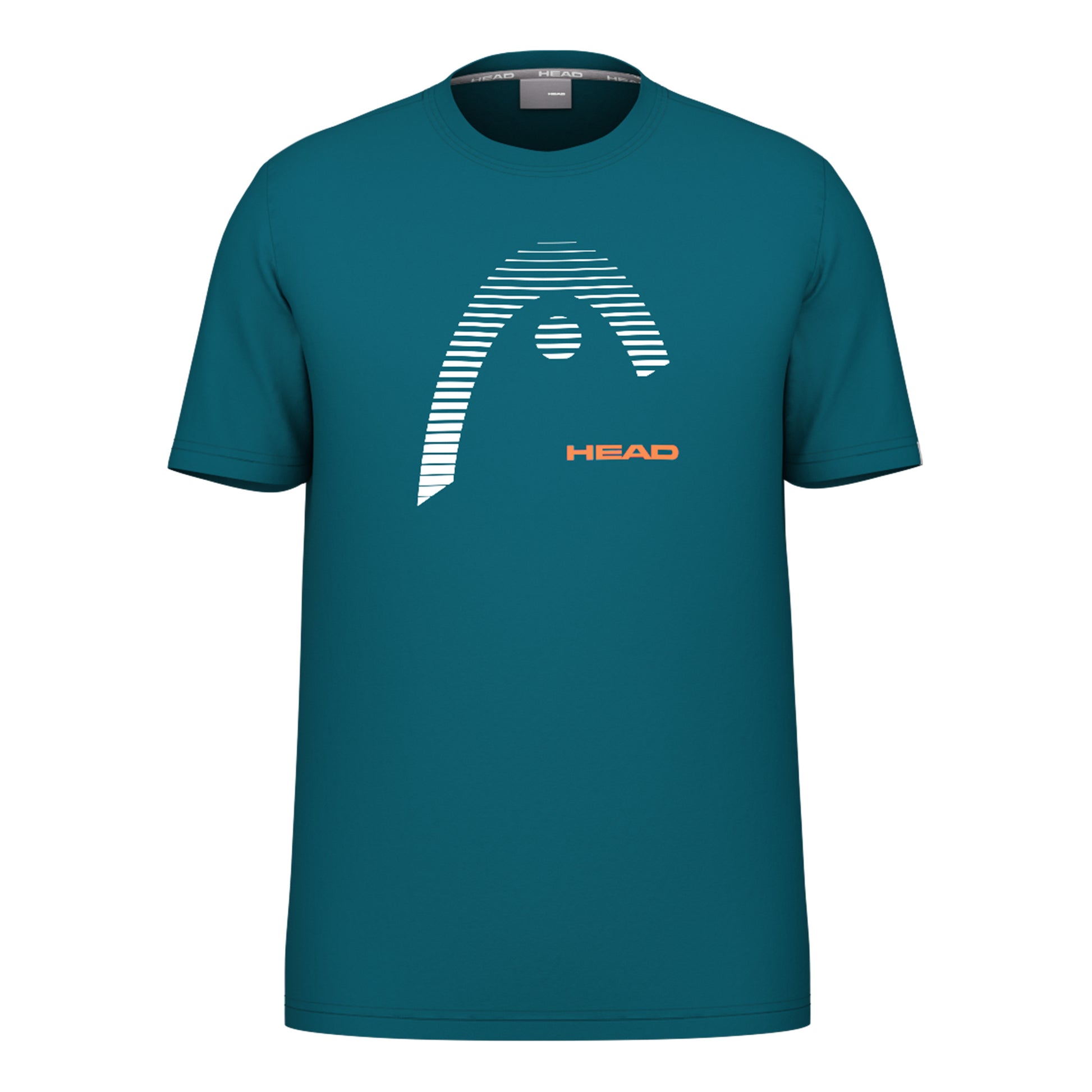 HEAD Carl T-shirt Heren-Petrolblauw