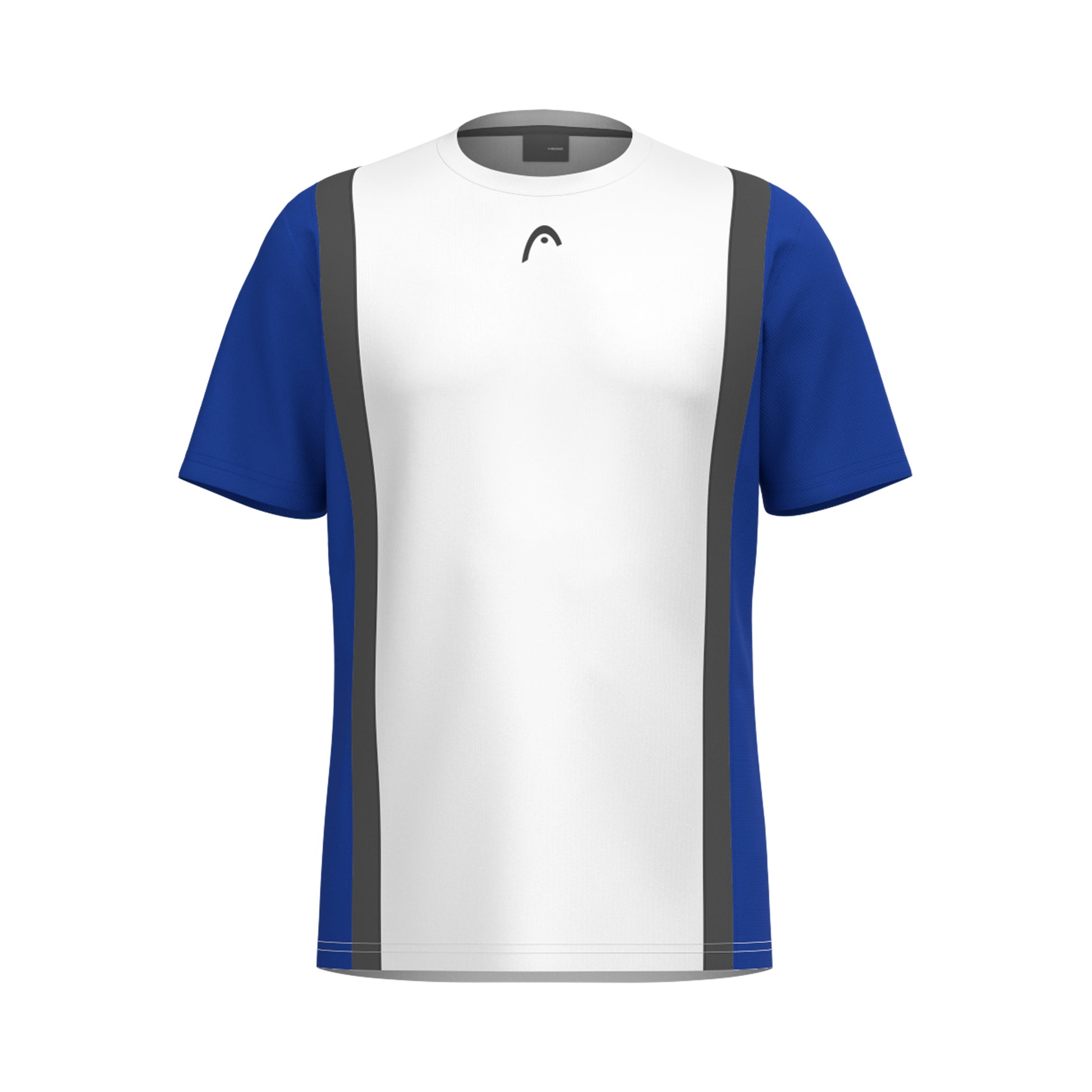 HEAD Club Tech T-shirt Jongens-Wit,Donkerblauw