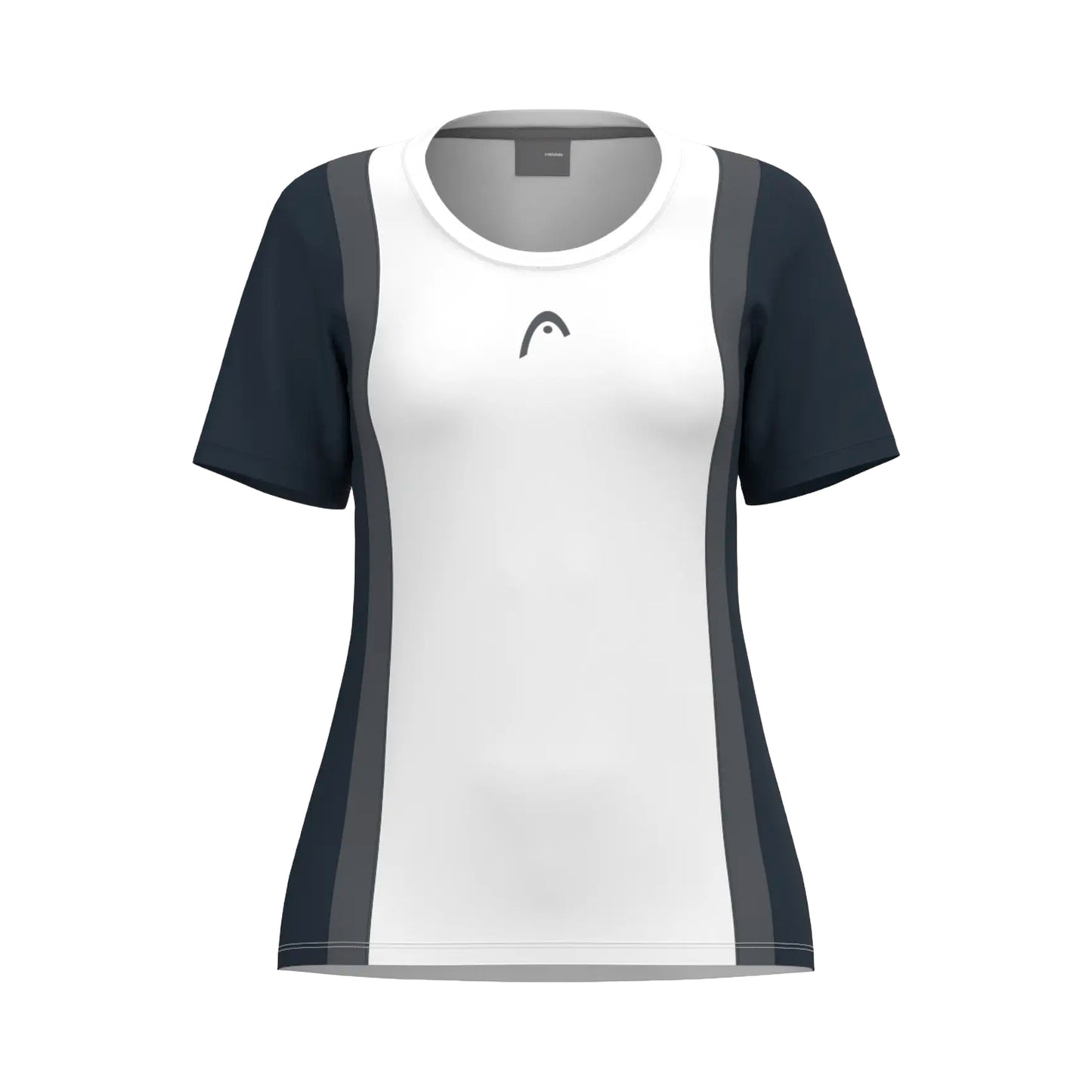 HEAD Club 25 Tech T-shirt Meisjes - donkerblauw, wit