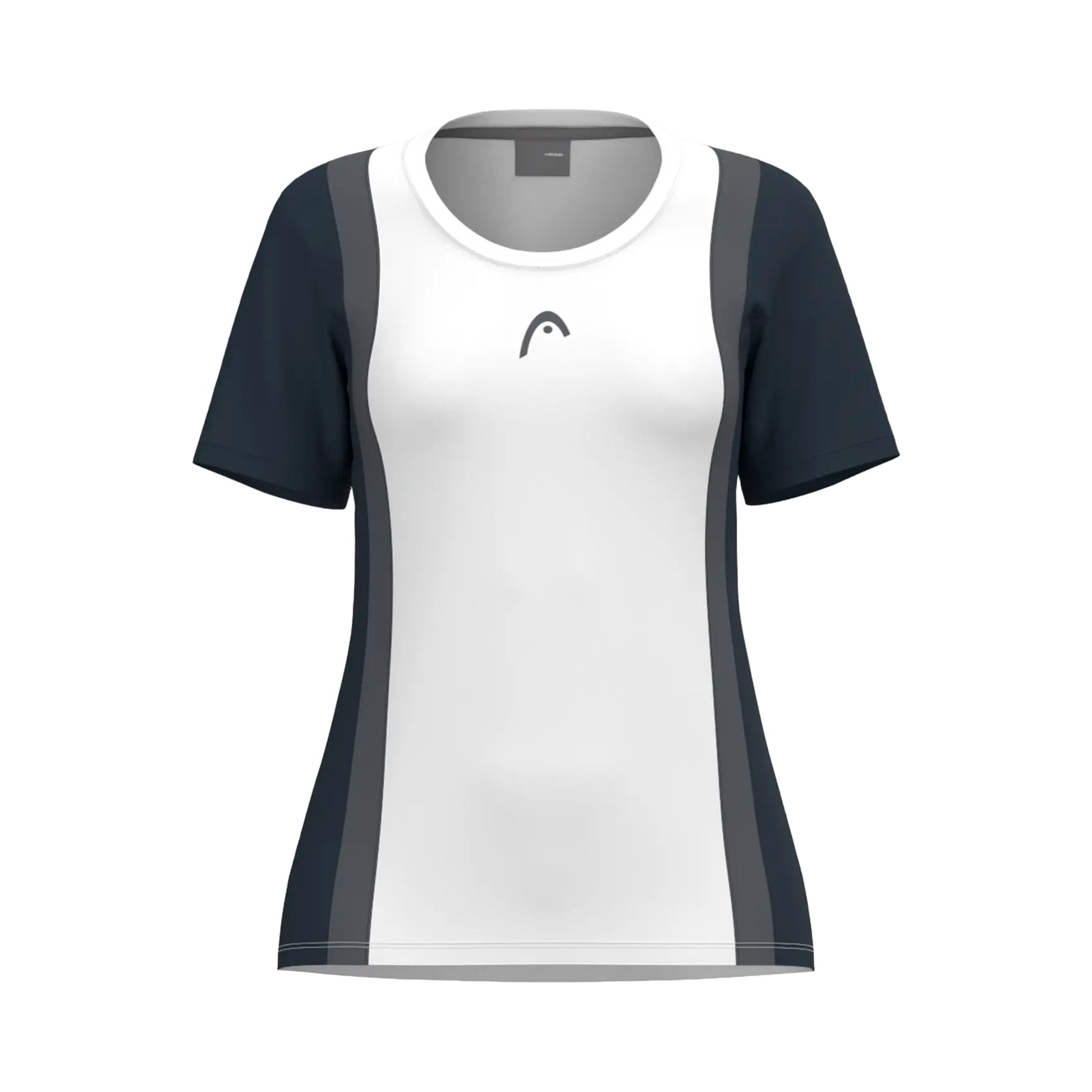 HEAD Club 25 Tech T-shirt Meisjes - donkerblauw, wit