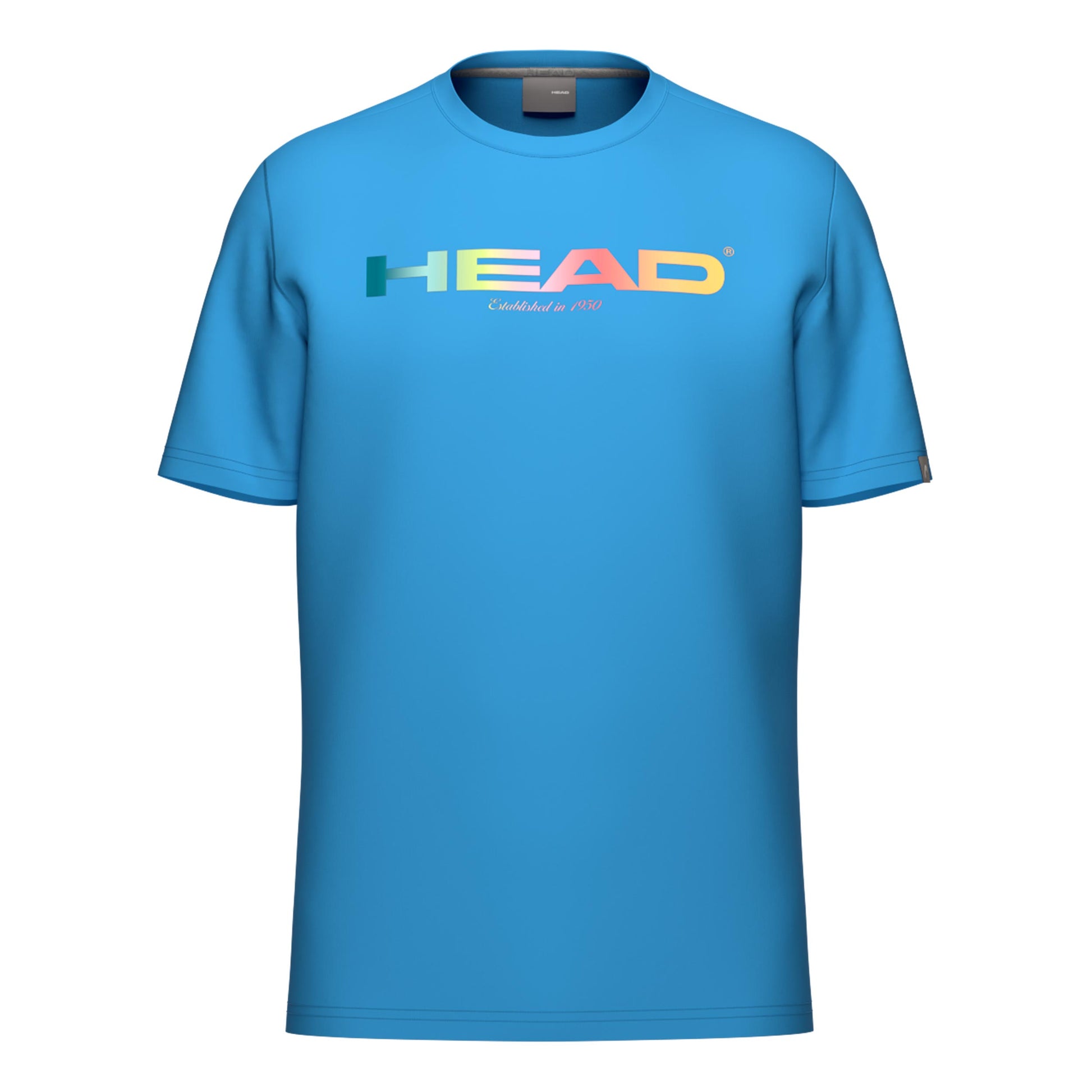 HEAD Vision Rainbow T-shirt Heren-blauw