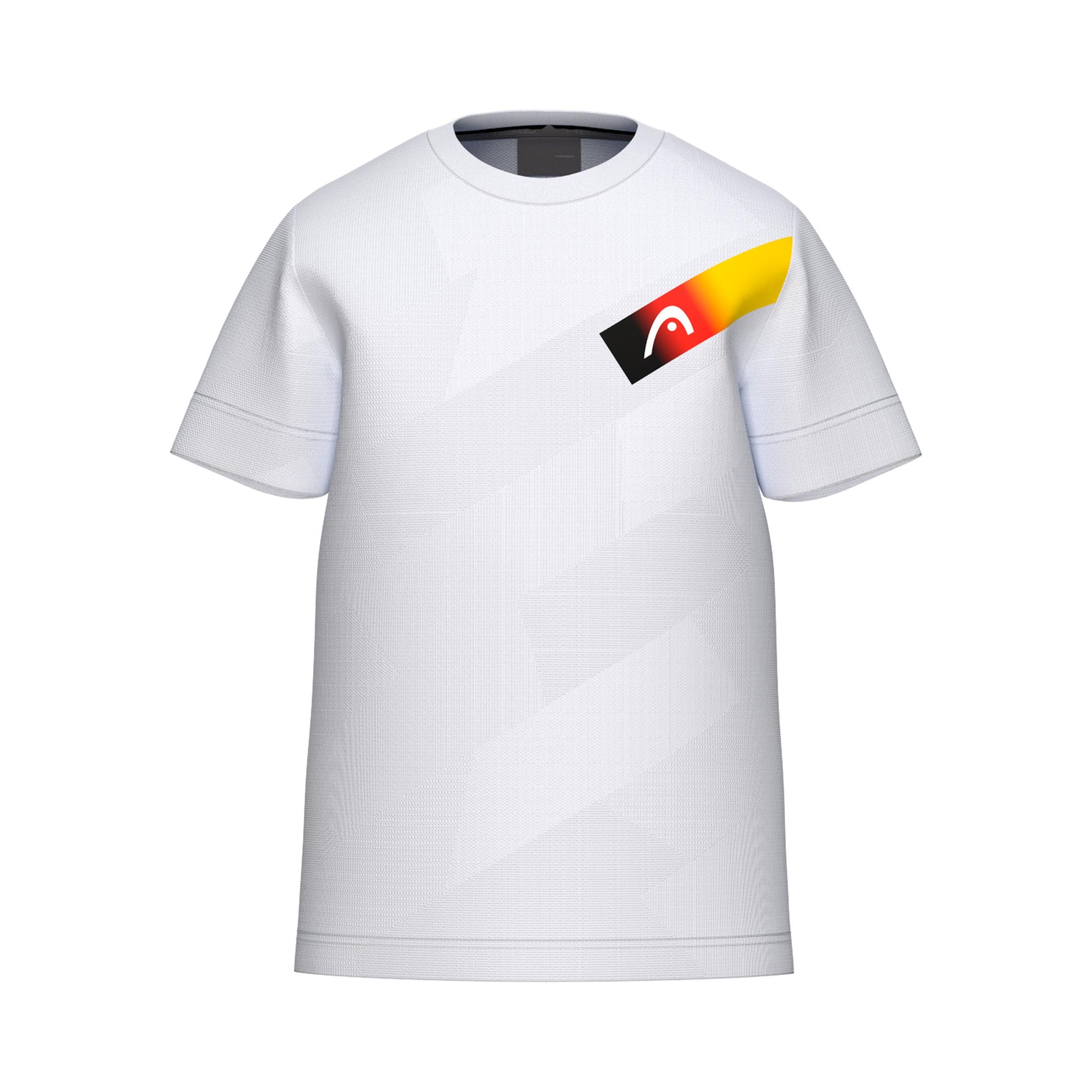 HEAD DTB Pro T-shirt Jongens-wit