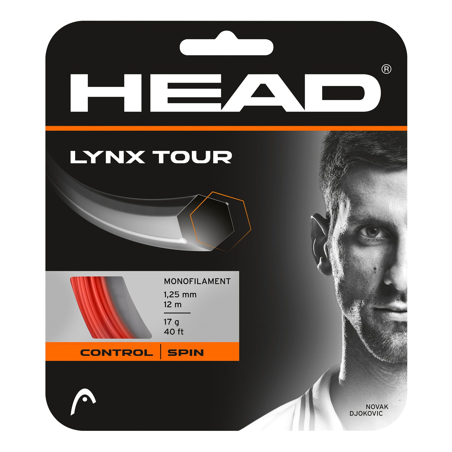 HEAD Lynx Tour Set Snaren 12m-Oranje