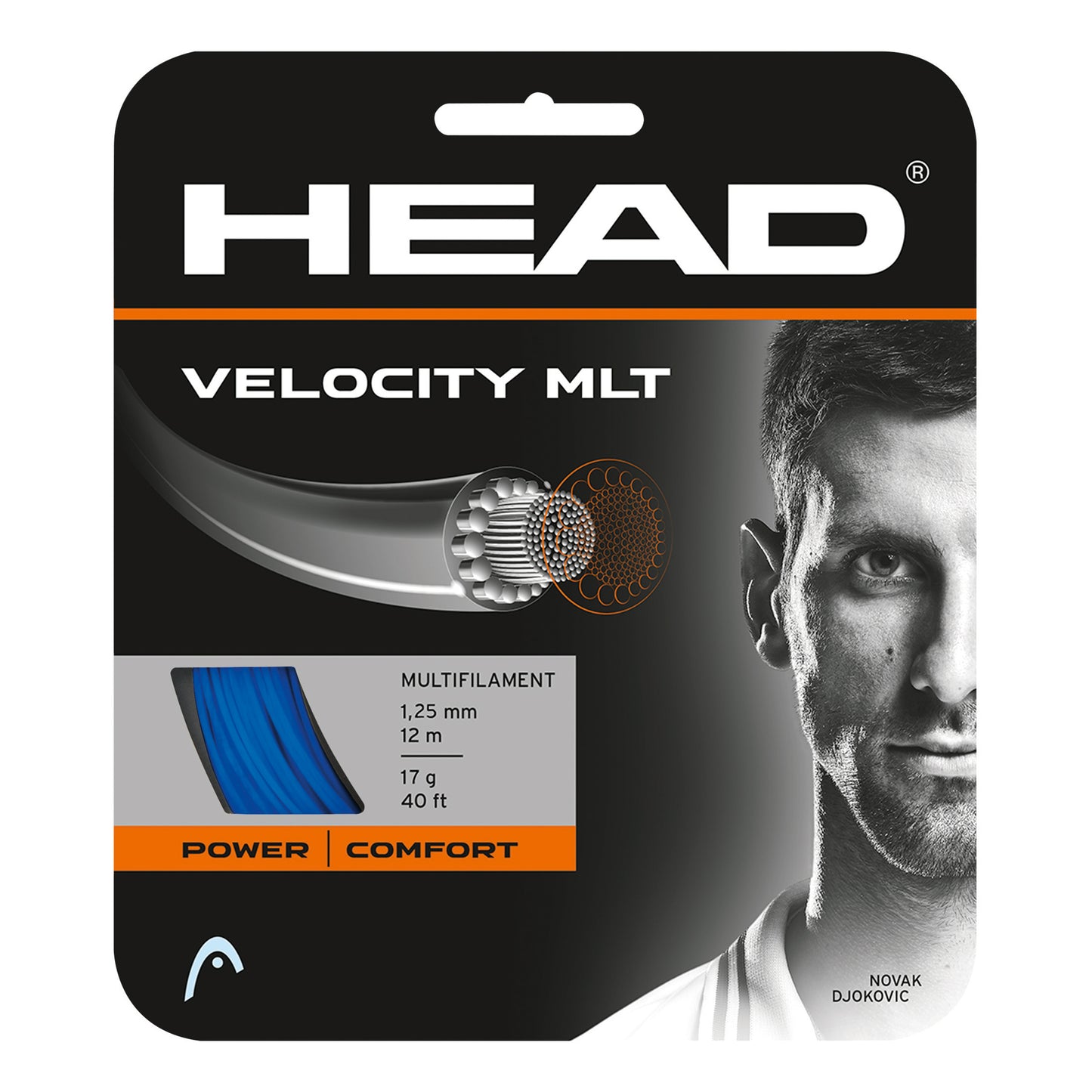 HEAD Velocity MLT Set snaren 12m - blauw