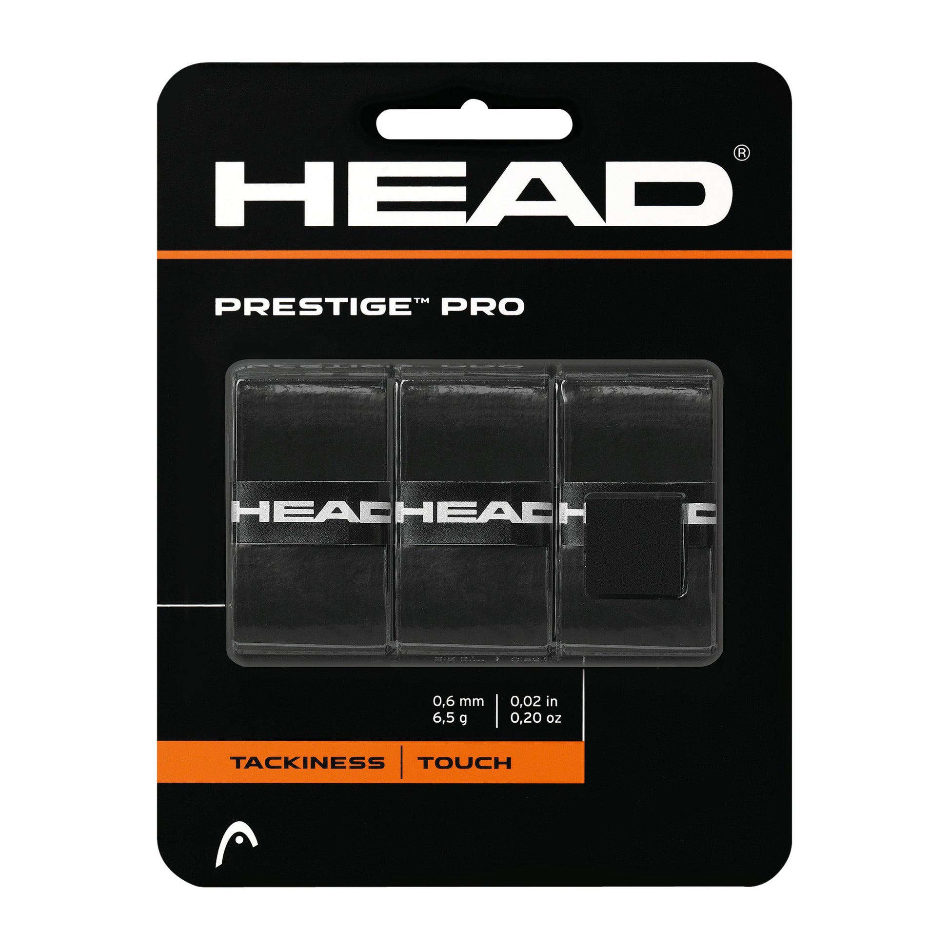 HEAD Prestige Pro Verpakking 3 stuks - zwart