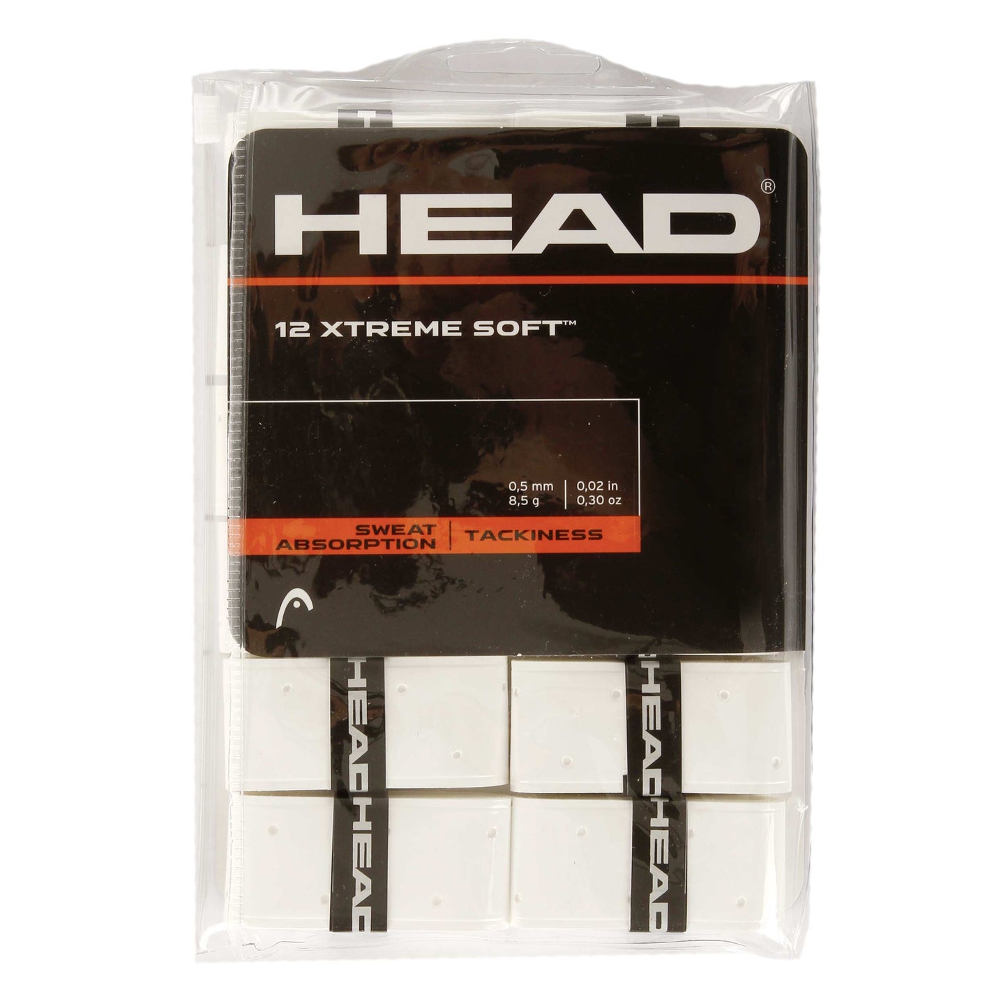 HEAD Xtreme Soft  Verpakking 12 stuks - wit
