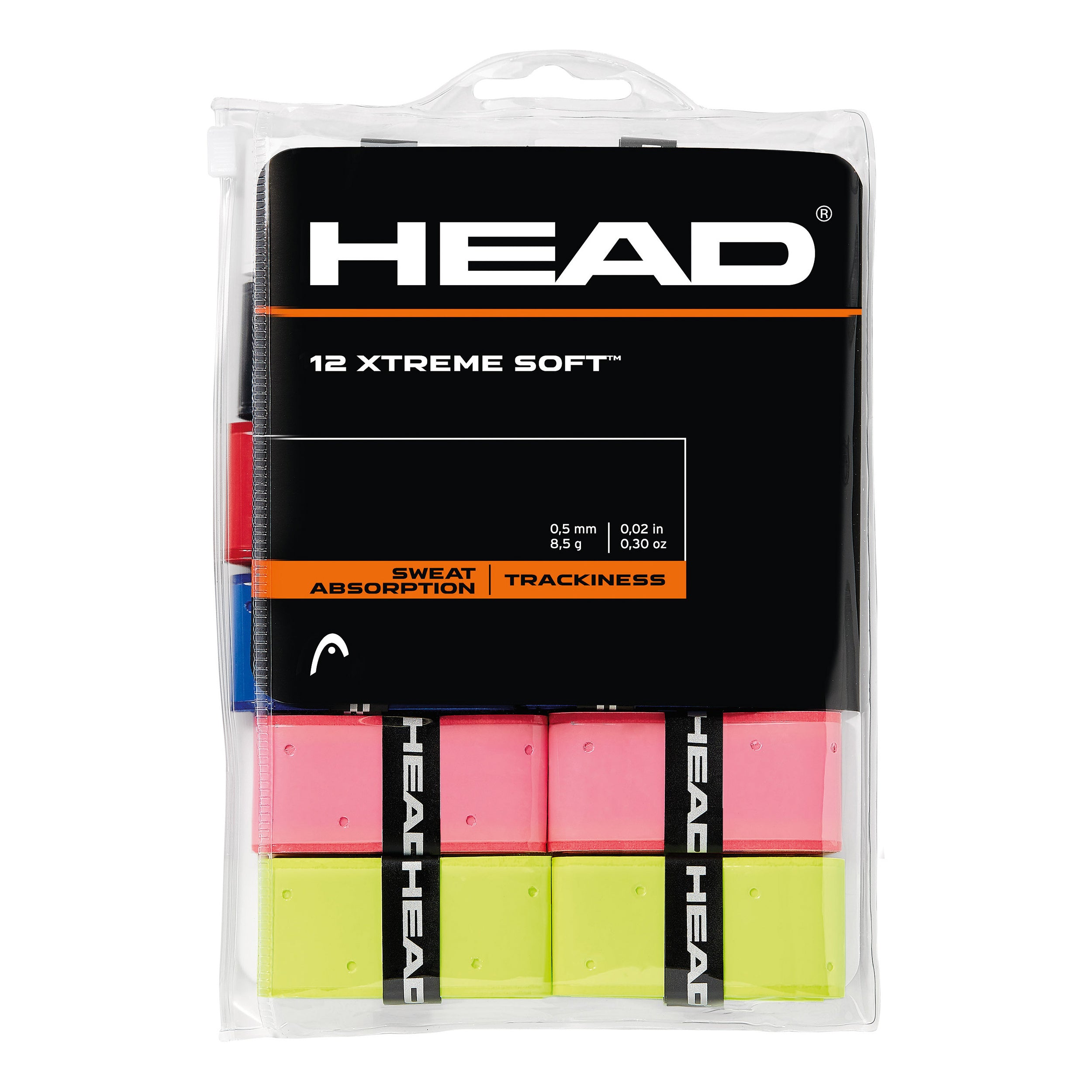 HEAD Xtreme Soft Verpakking 12 Stuks-Veelkleurig