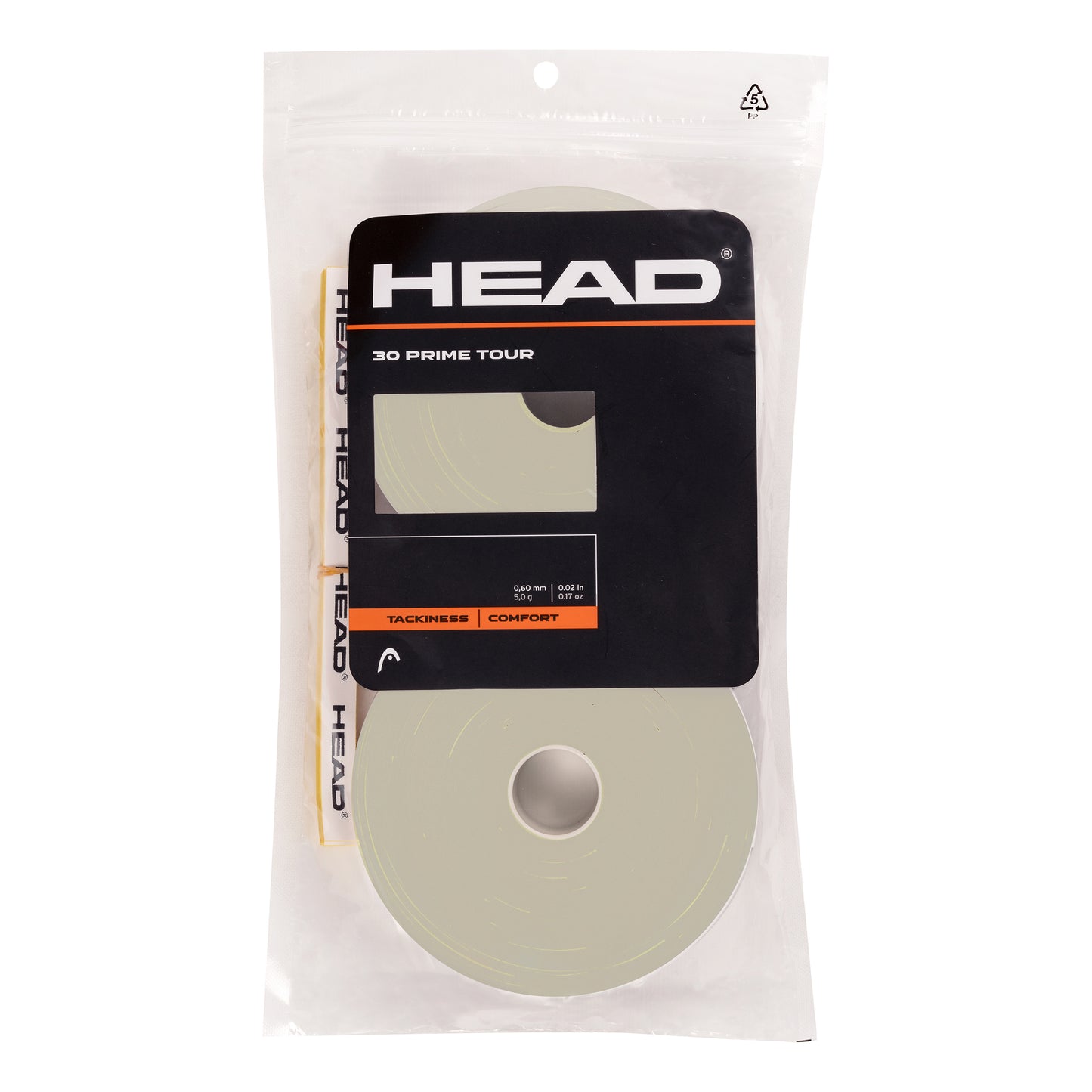 HEAD Prime Tour Verpakking 30 stuks - grijs