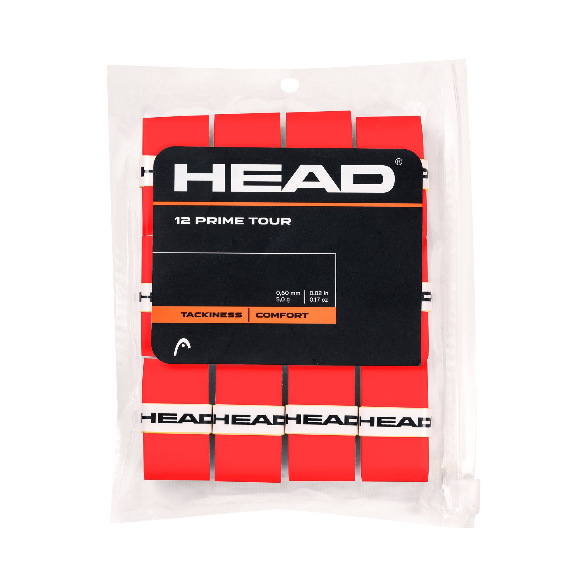 HEAD Prime Tour Verpakking 12 stuks - rood