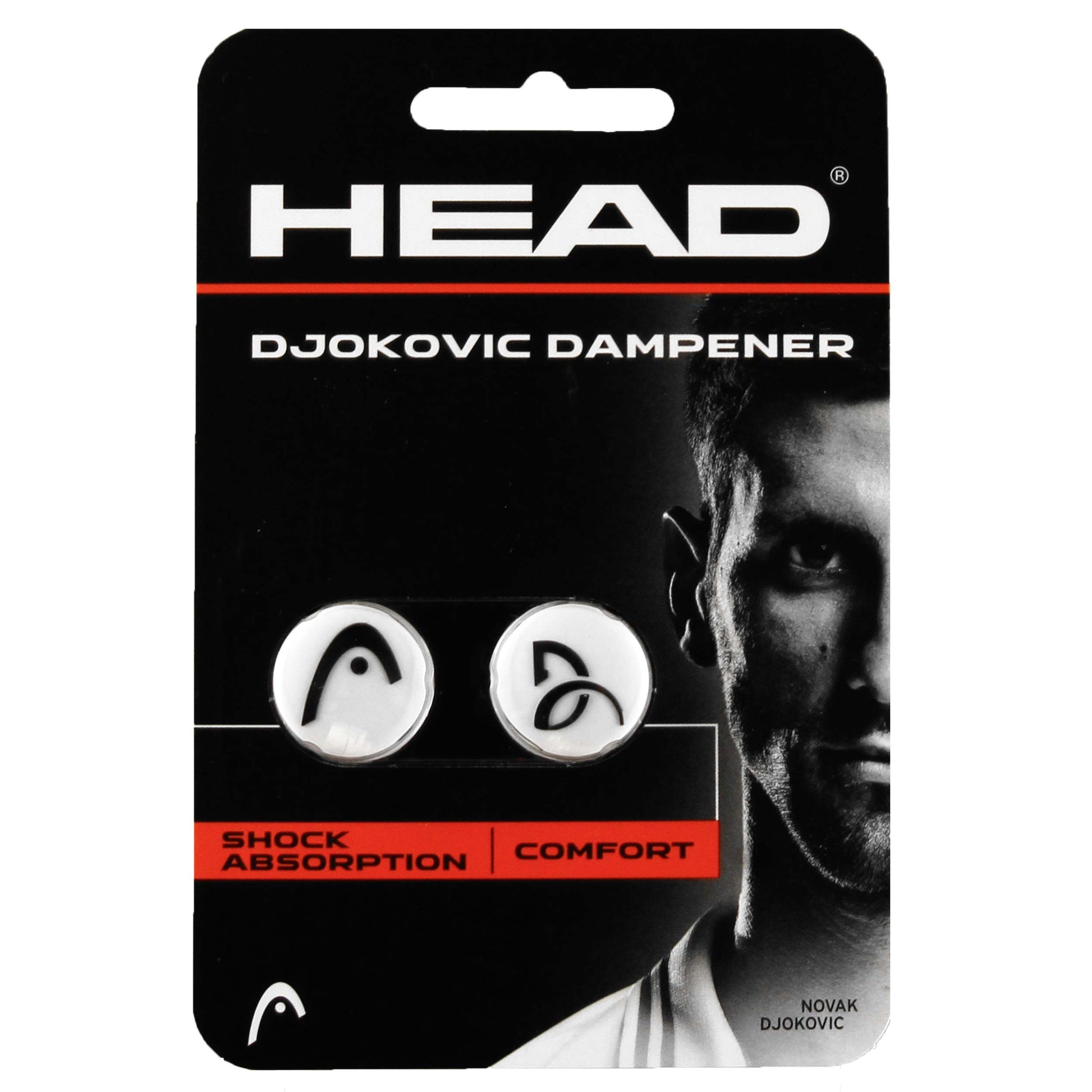 HEAD Demper Verpakking 2 Stuks-Wit