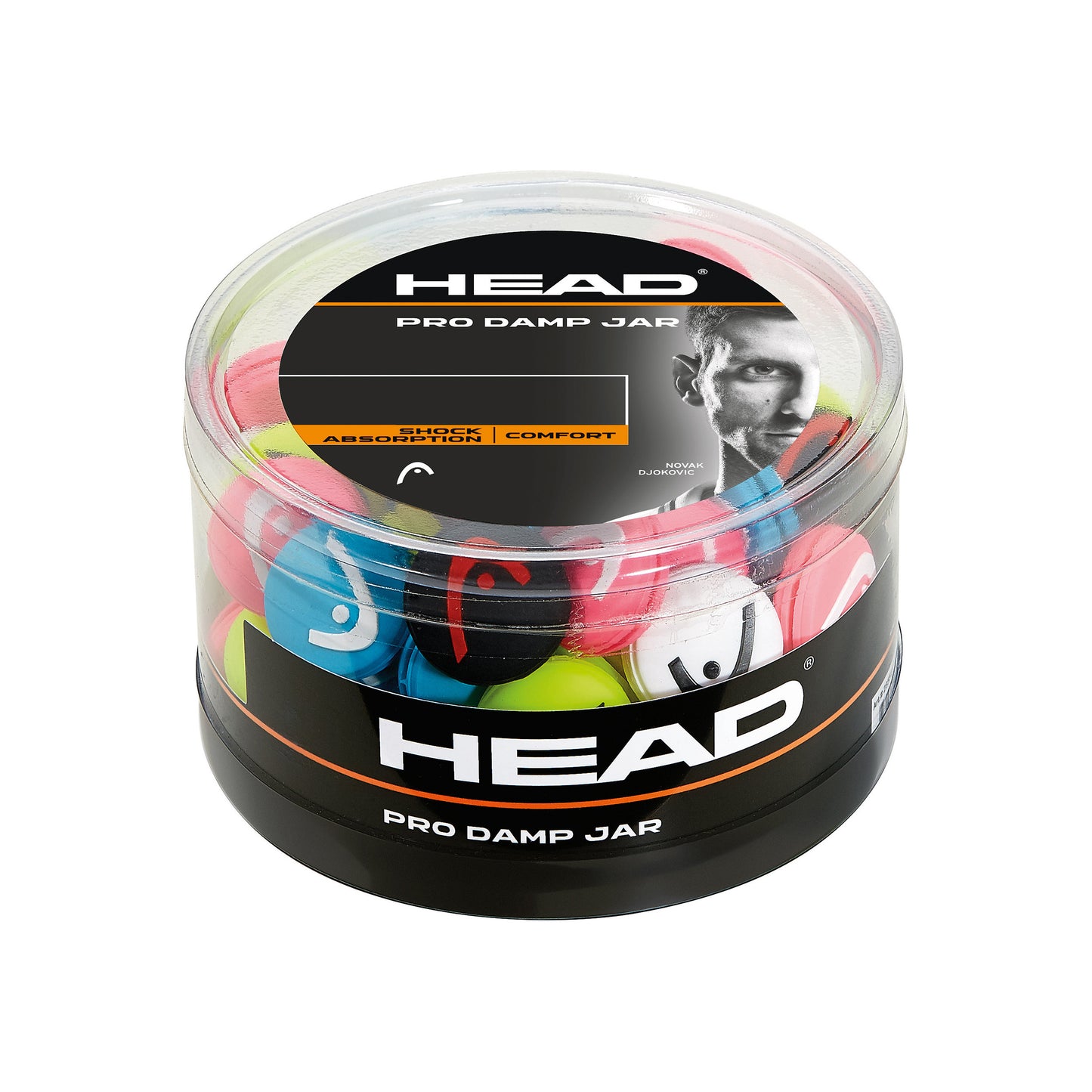 HEAD Pro Damp Mixed Demper Box 70 Stuks-Veelkleurig