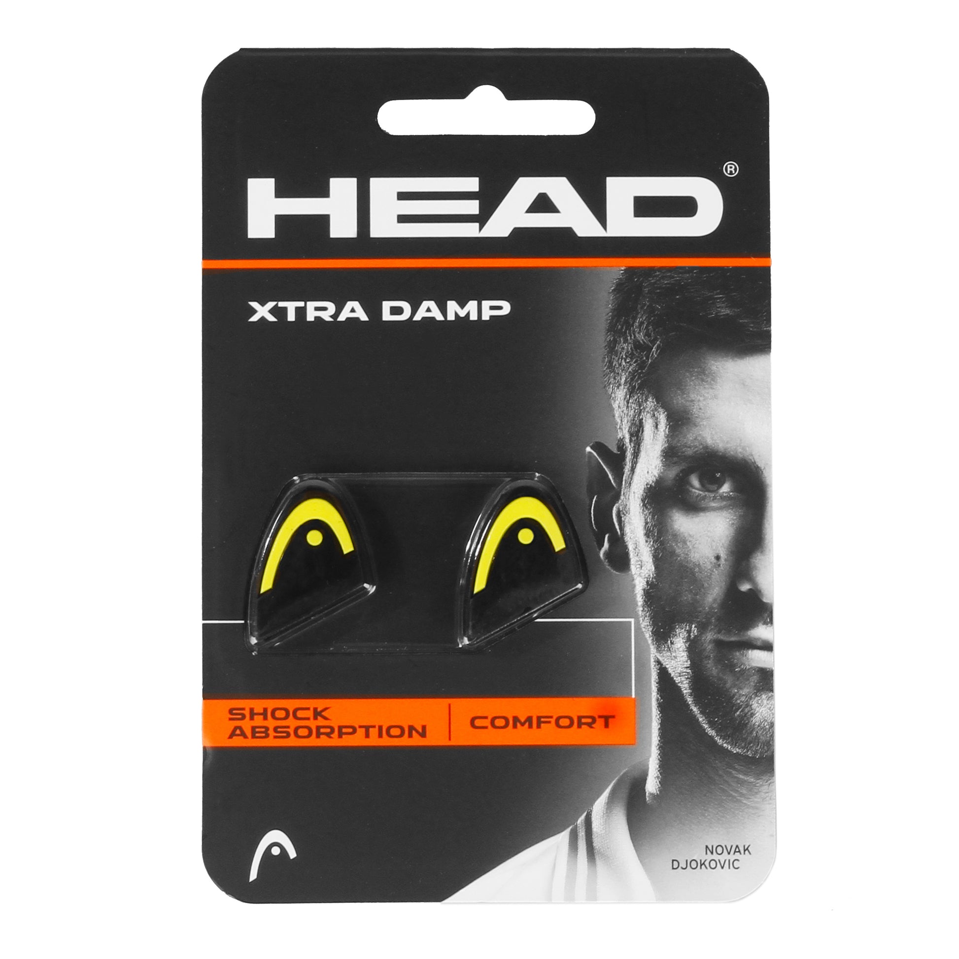 HEAD Xtra Demper In een double-pack-geel