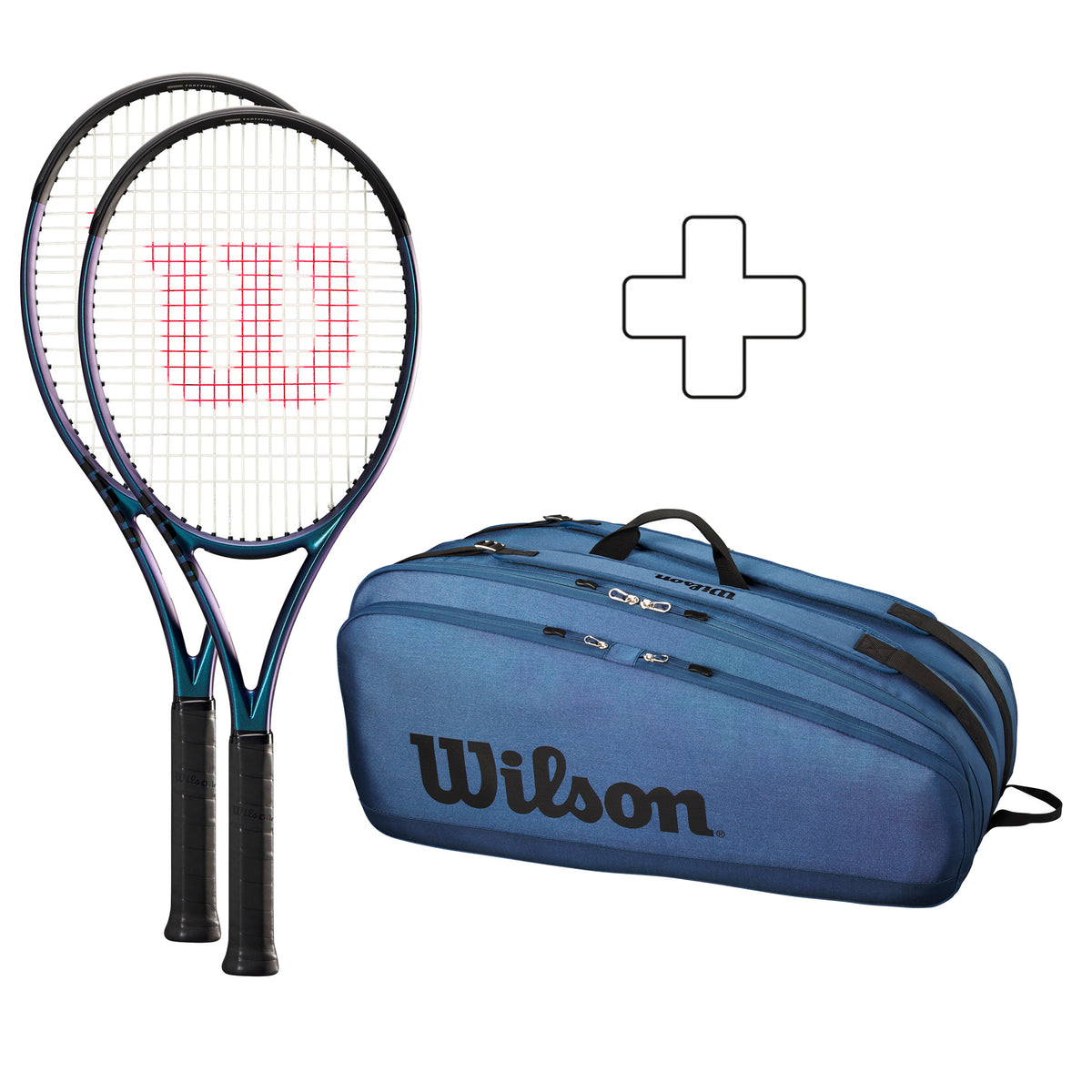 Wilson 2x Ultra 100L V4.0 Plus rackettas