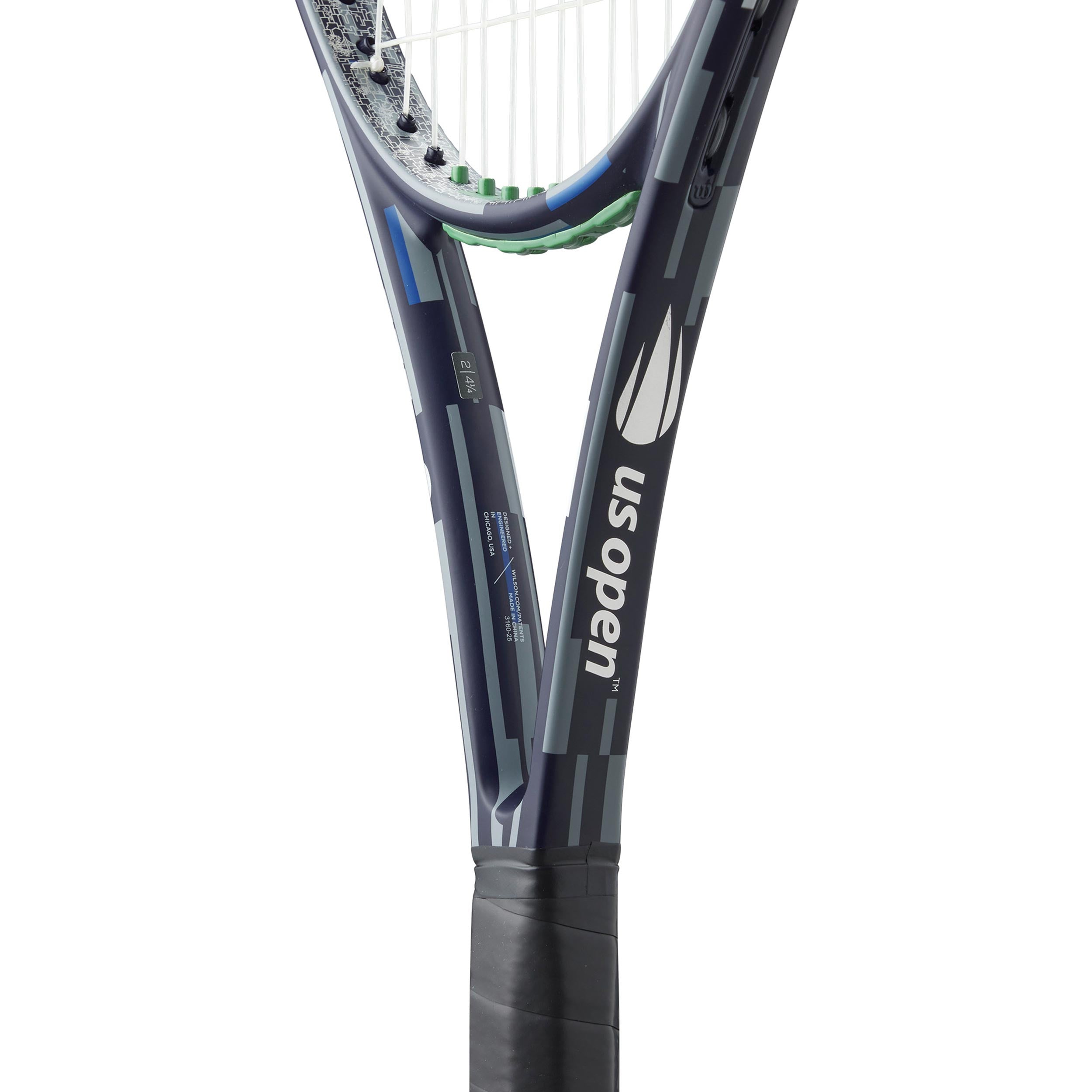 Wilson Blade V9 100Lグリップ1 Blade 100L V9 US Open Tourracket | Tennis-Point