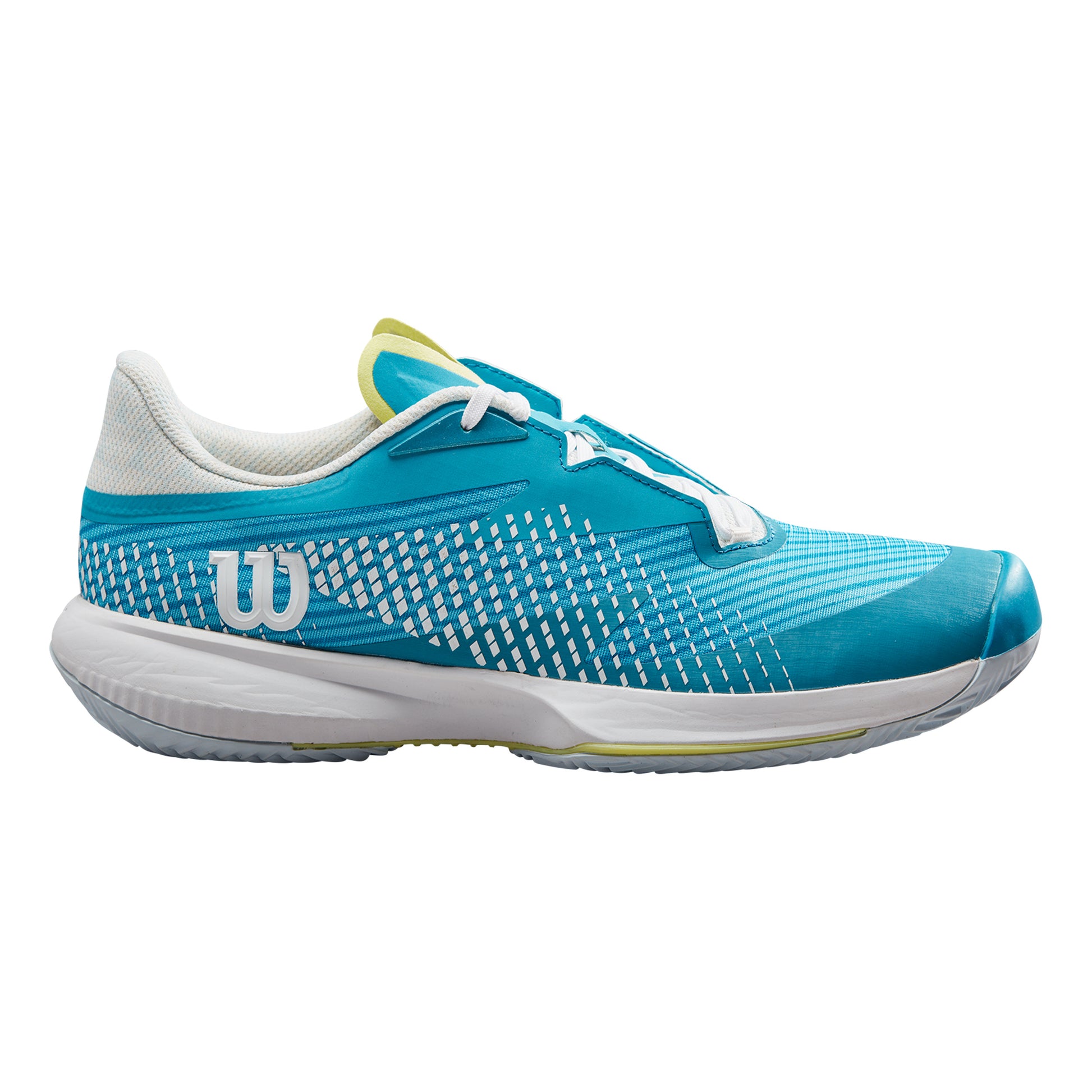 Wilson Kaos Swift 1.5 Gravelschoen Dames-Turkoois,Wit