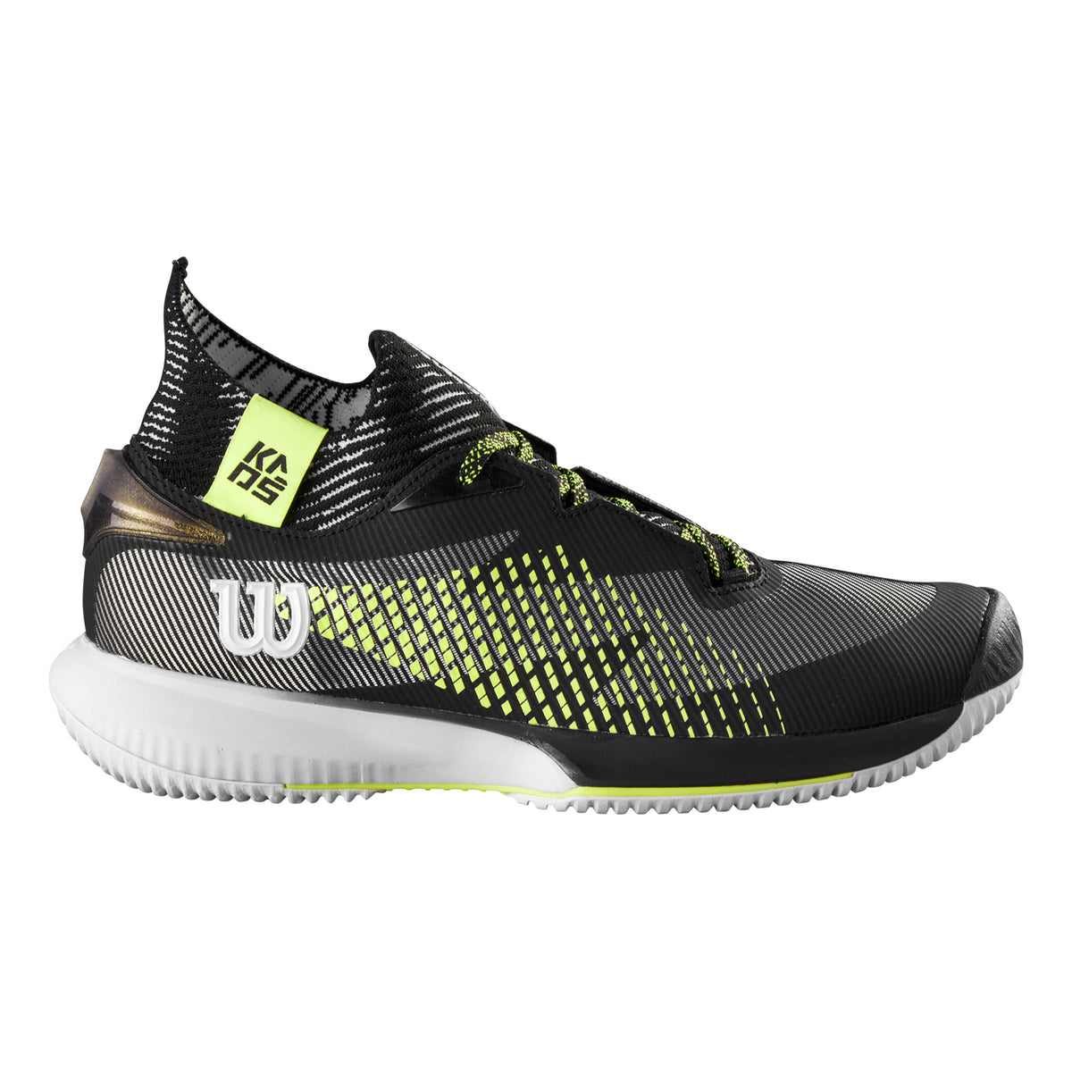 Wilson Rapide Sft Allcourt schoen Heren - zwart, neongeel