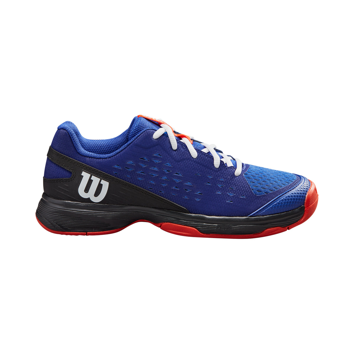 Wilson Pro 4.0 Allcourt schoen Kinderen - blauw, zwart