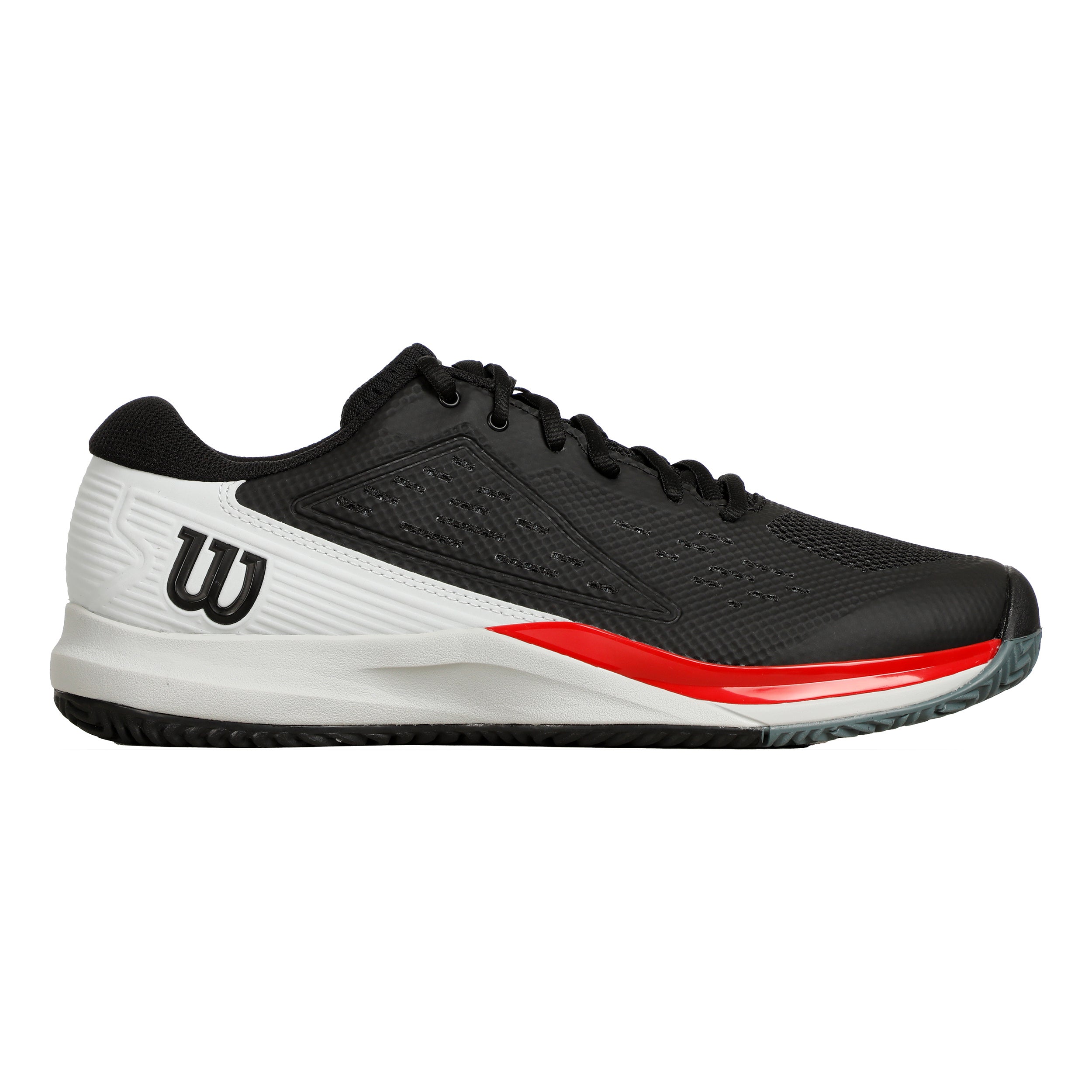 Wilson Rush Pro Ace Allcourt Schoen Heren-Zwart