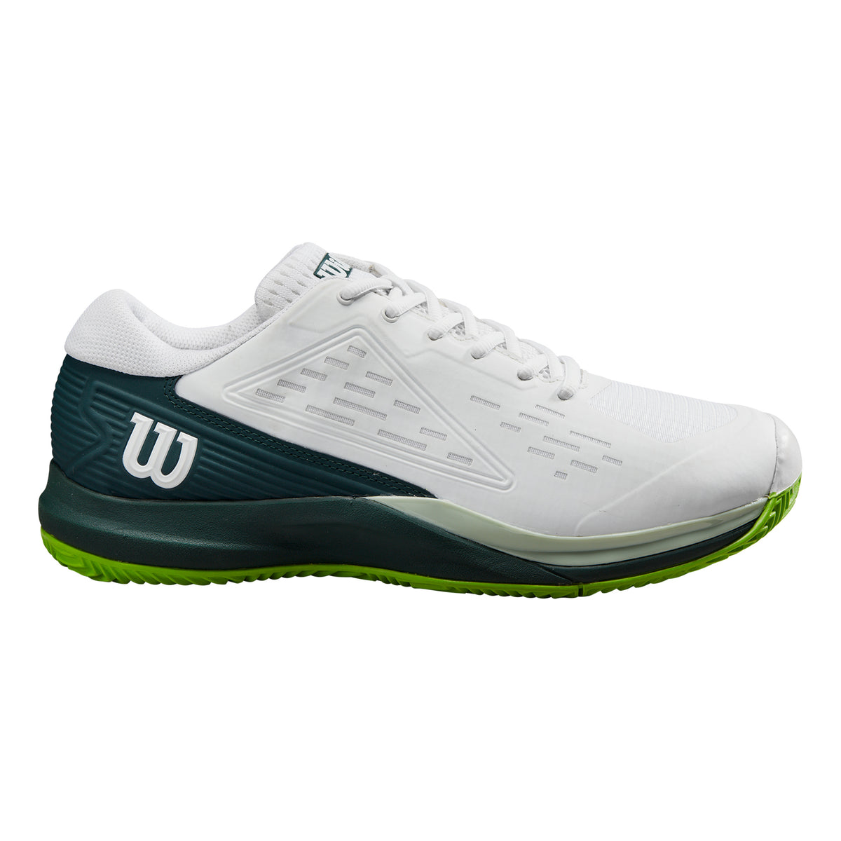 Wilson Rush Pro Ace Gravelschoen Heren - wit, groen