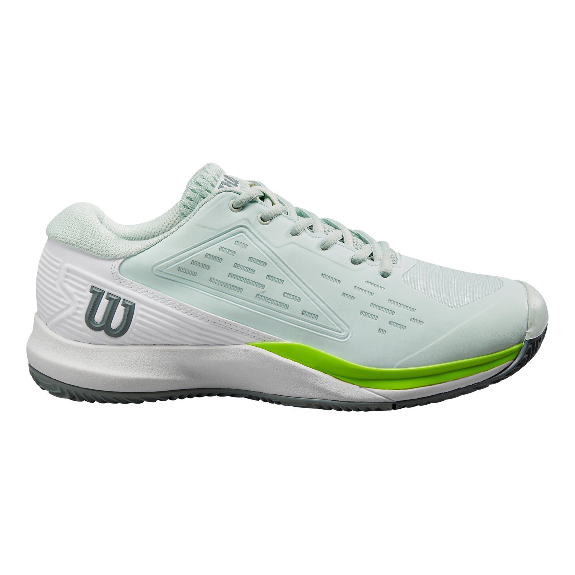 Wilson Rush Pro ACE CLY Gravelschoen Dames-Mint,Wit